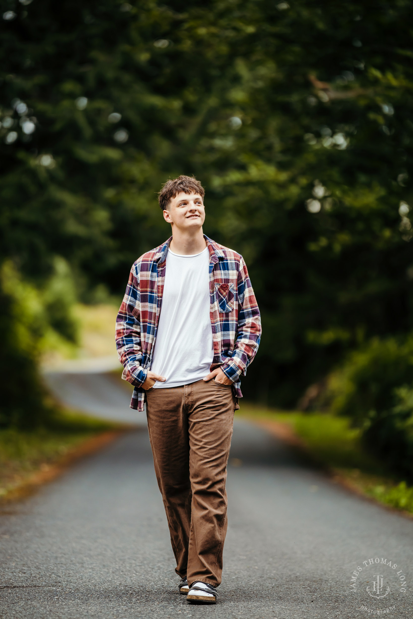 North Bend high school senior portrait session by Snoqualmie senior portrait photographer James Thomas Long Photography