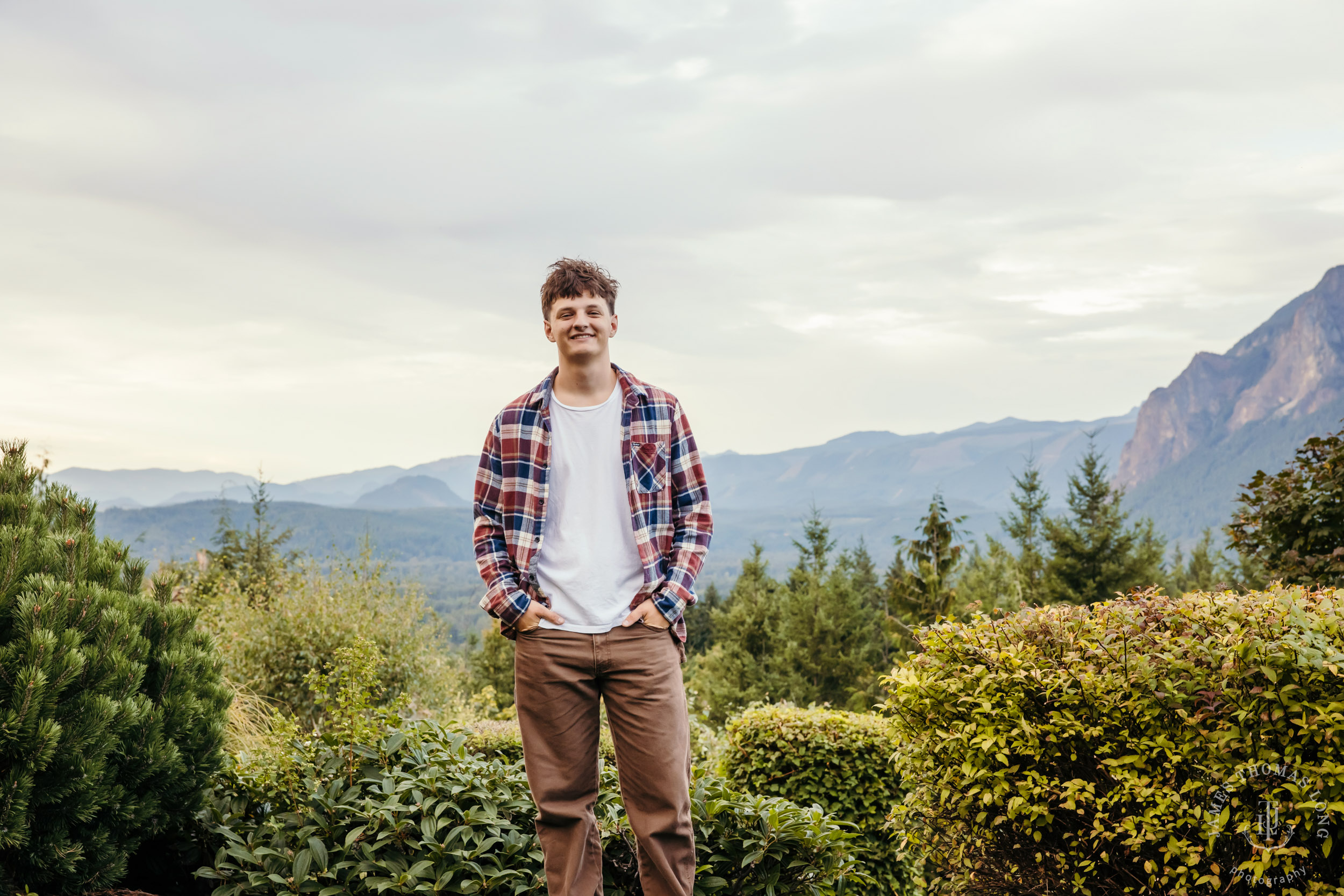 North Bend high school senior portrait session by Snoqualmie senior portrait photographer James Thomas Long Photography