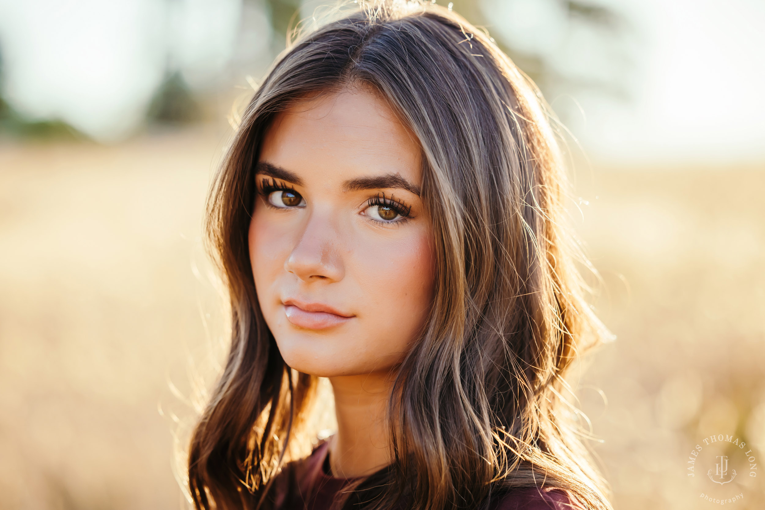 Mount Rainier high school senior portrait session by Seattle senior portrait photographer James Thomas Long Photography