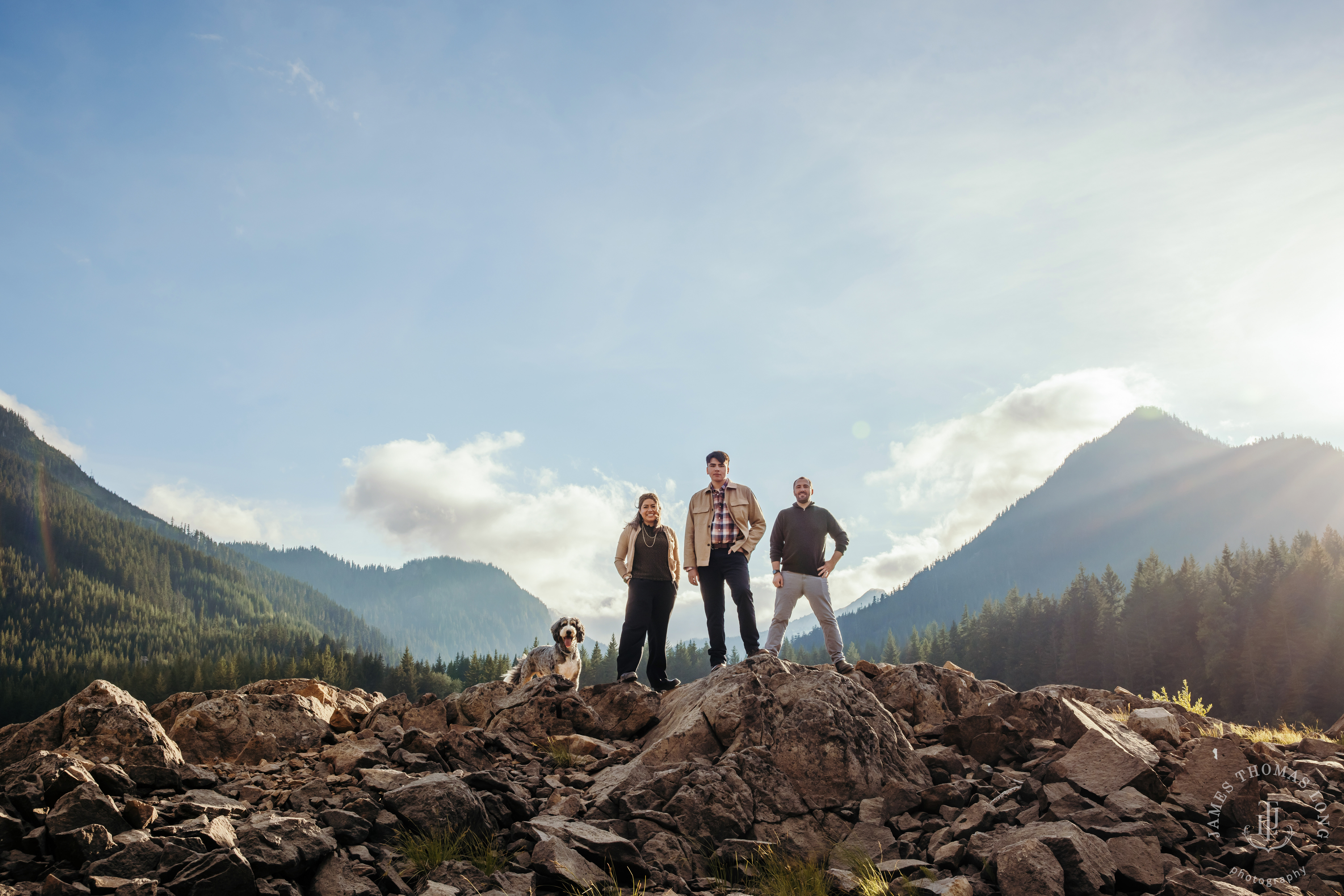 Cascade Mountain adventure high school senior portrait session by Snoqualmie high school senior photographer James Thomas Long Photography
