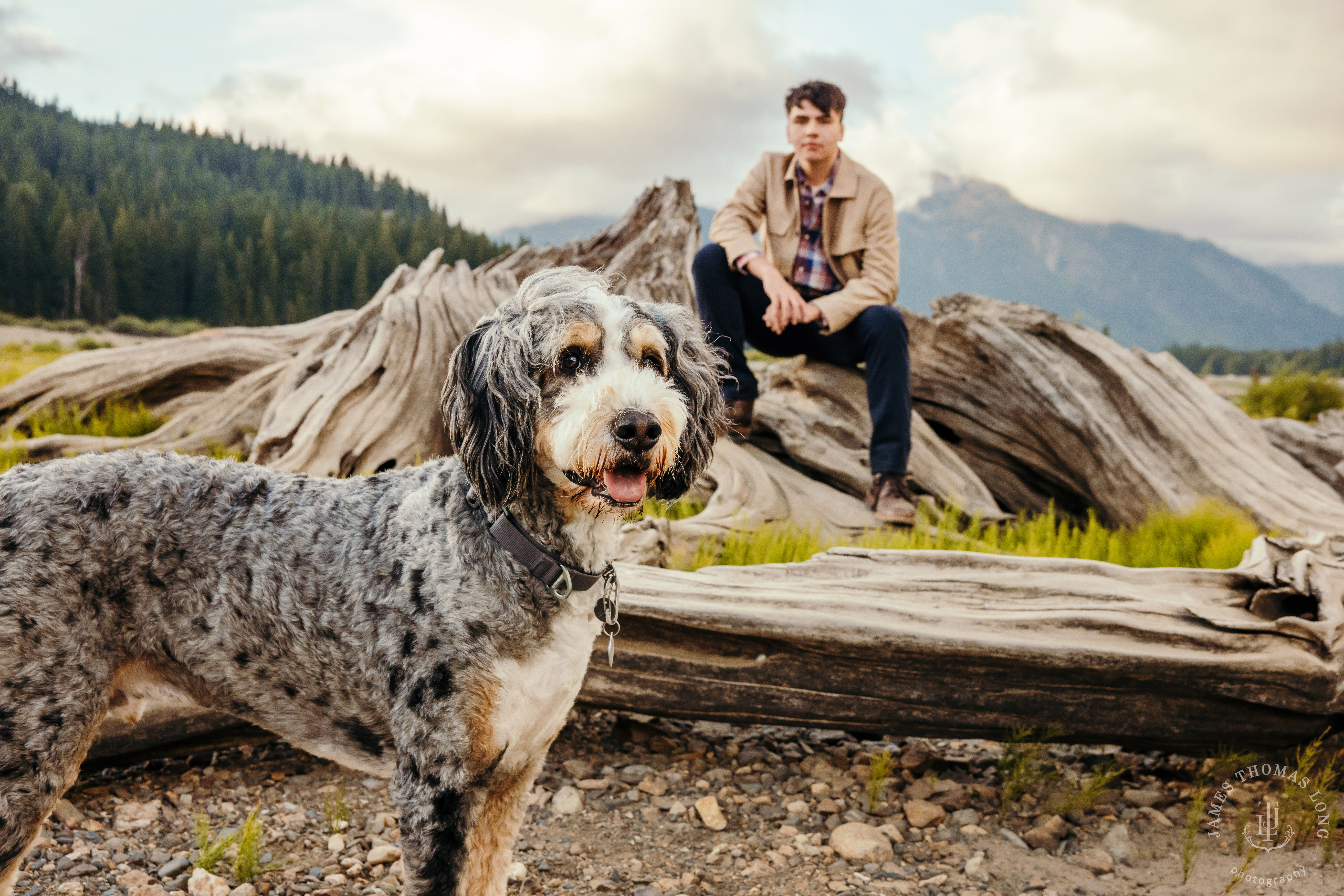 Cascade Mountain adventure high school senior portrait session by Snoqualmie high school senior photographer James Thomas Long Photography