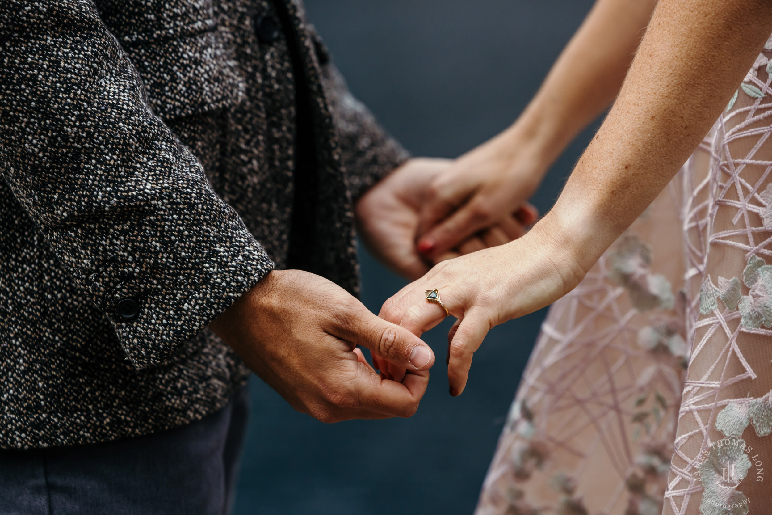 Cascade Mountain adventure engagement by Seattle adventure wedding and elopement photographer James Thomas Long Photography