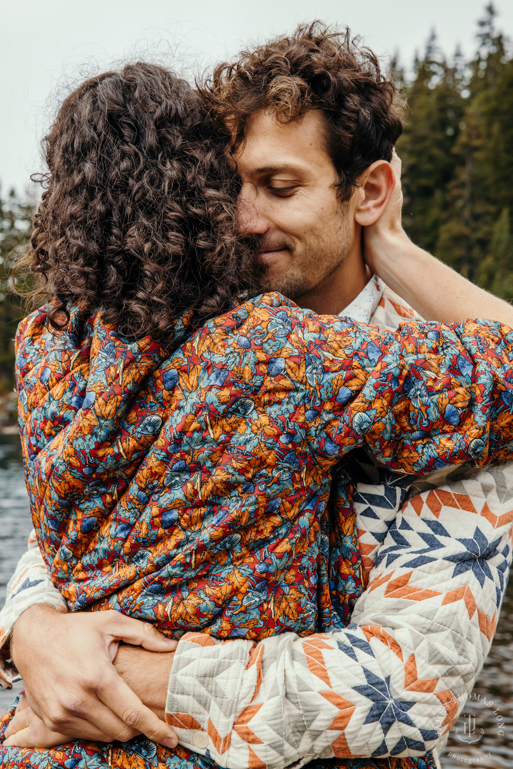 Cascade Mountain adventure engagement by Seattle adventure wedding and elopement photographer James Thomas Long Photography