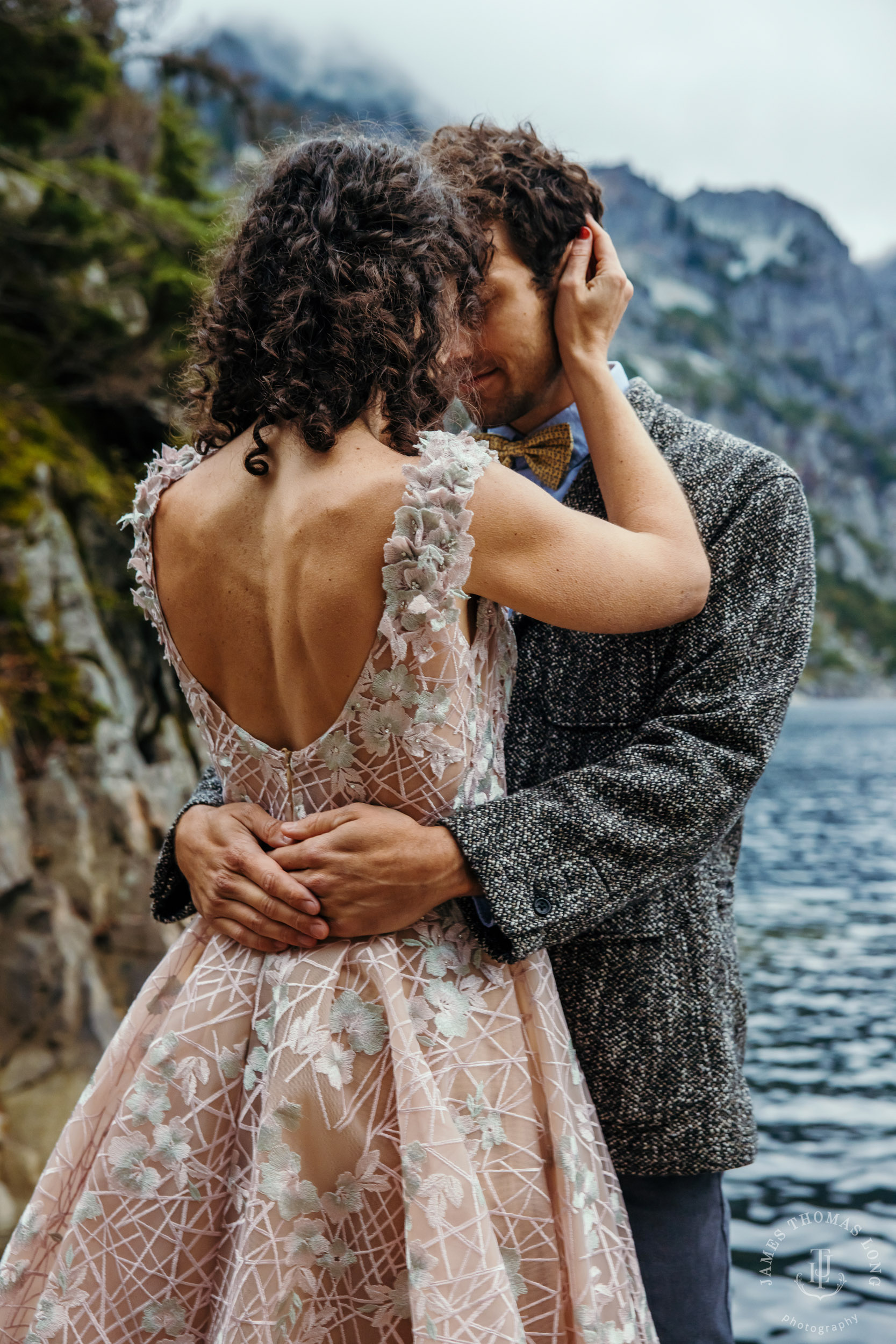 Cascade Mountain adventure engagement by Seattle adventure wedding and elopement photographer James Thomas Long Photography