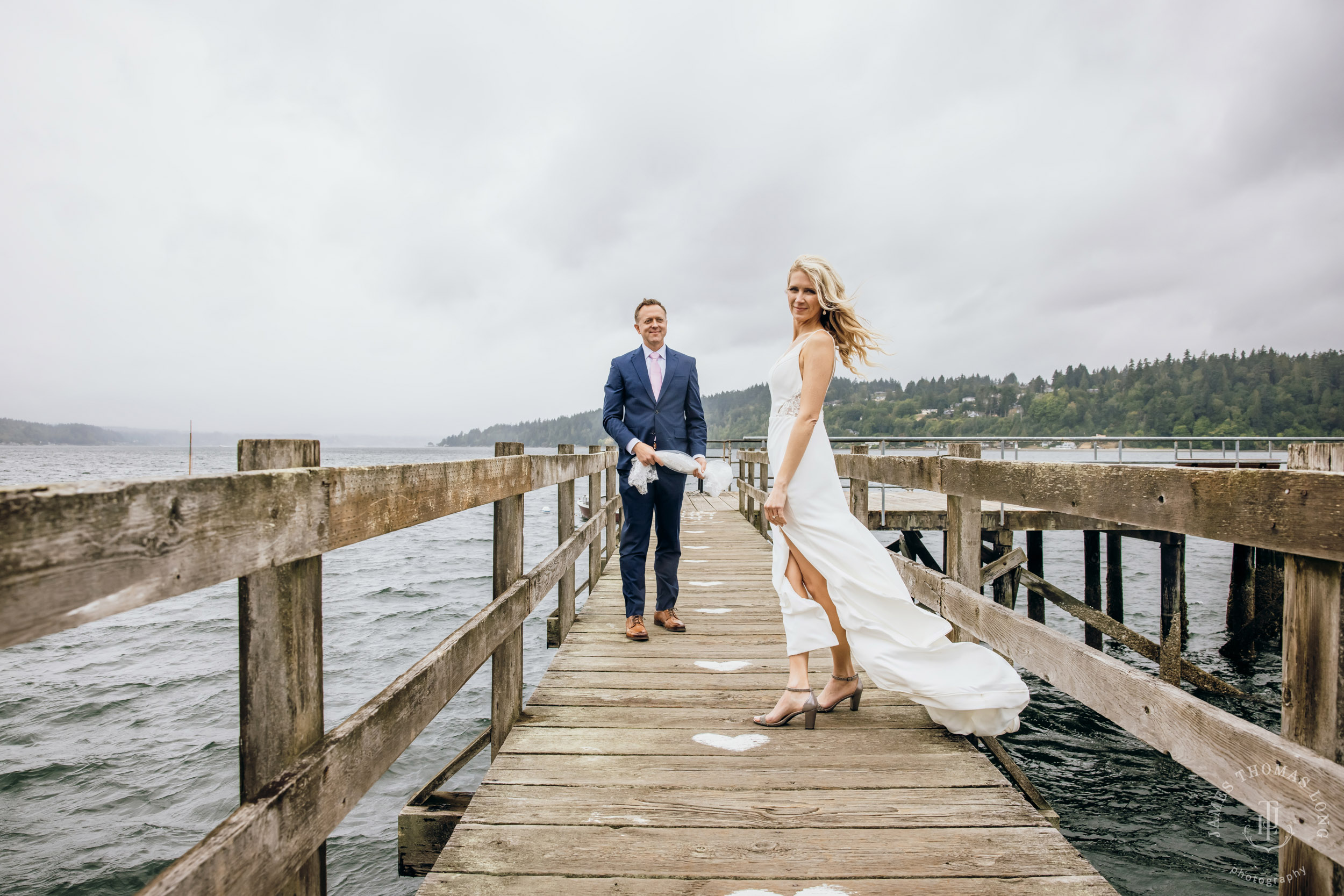 Heyday Farm Bainbridge Island wedding bey Seattle wedding photographer James Thomas Long Photography