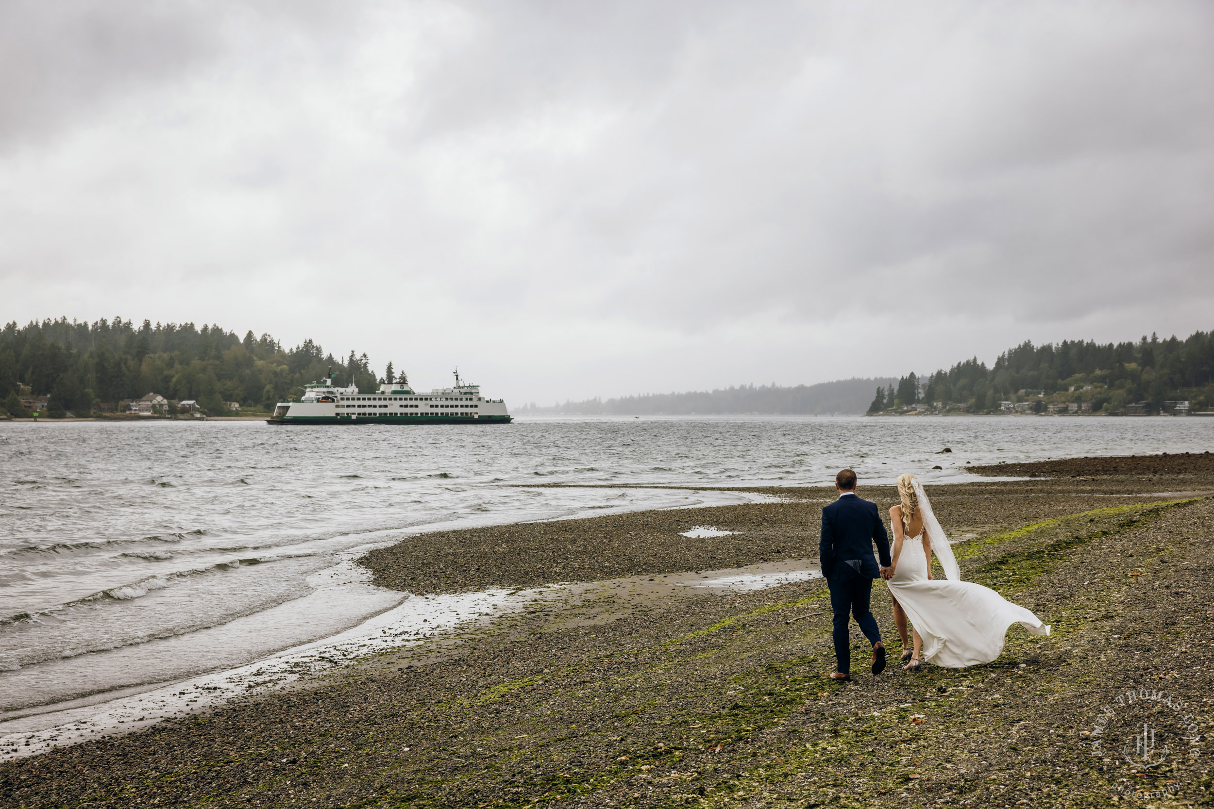 Heyday Farm Bainbridge Island wedding bey Seattle wedding photographer James Thomas Long Photography