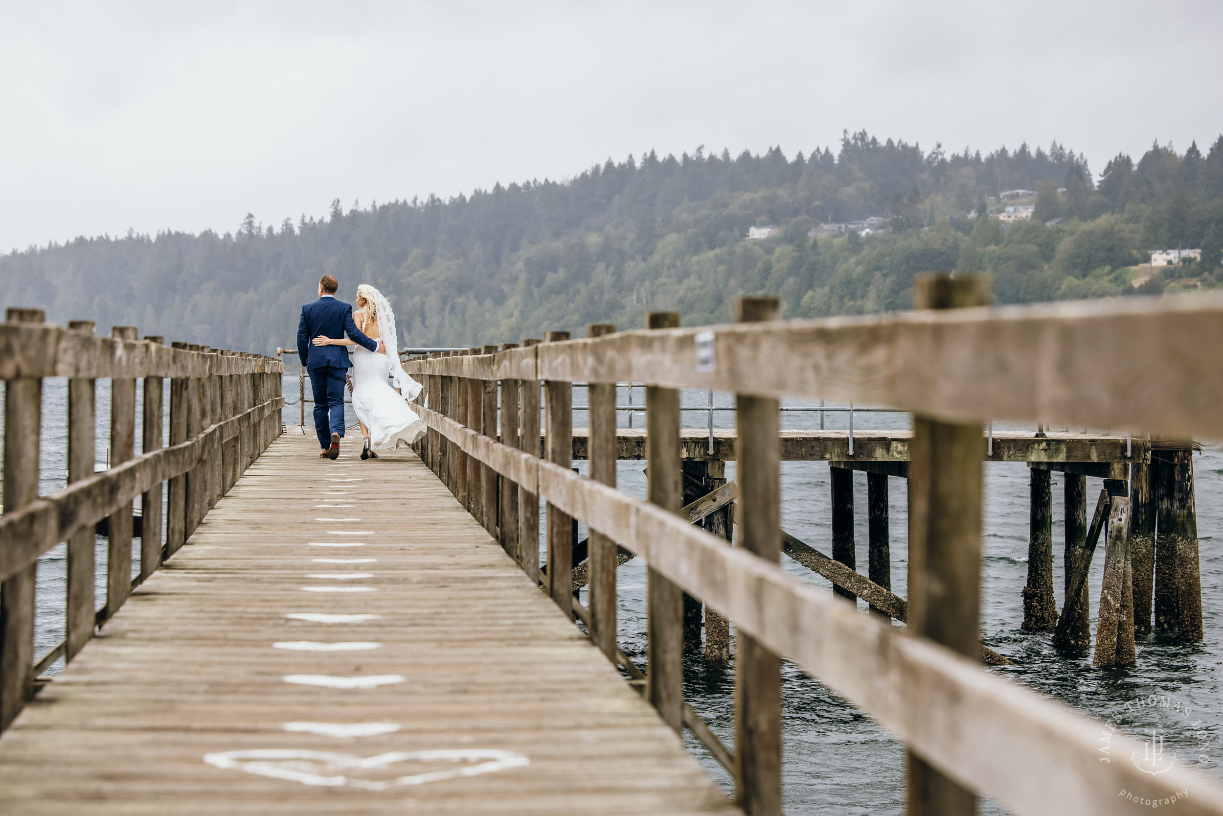 Heyday Farm Bainbridge Island wedding bey Seattle wedding photographer James Thomas Long Photography