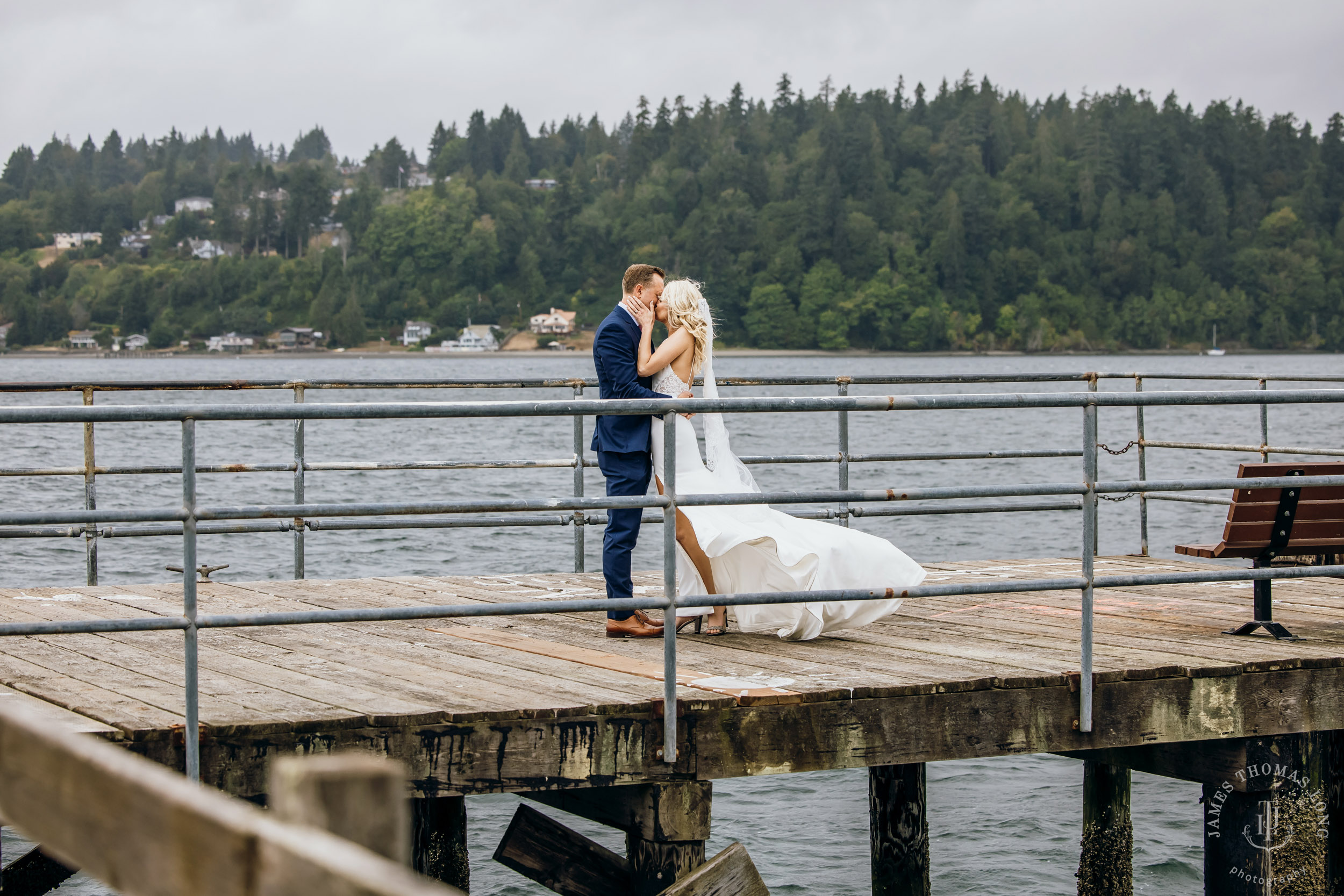 Heyday Farm Bainbridge Island wedding bey Seattle wedding photographer James Thomas Long Photography