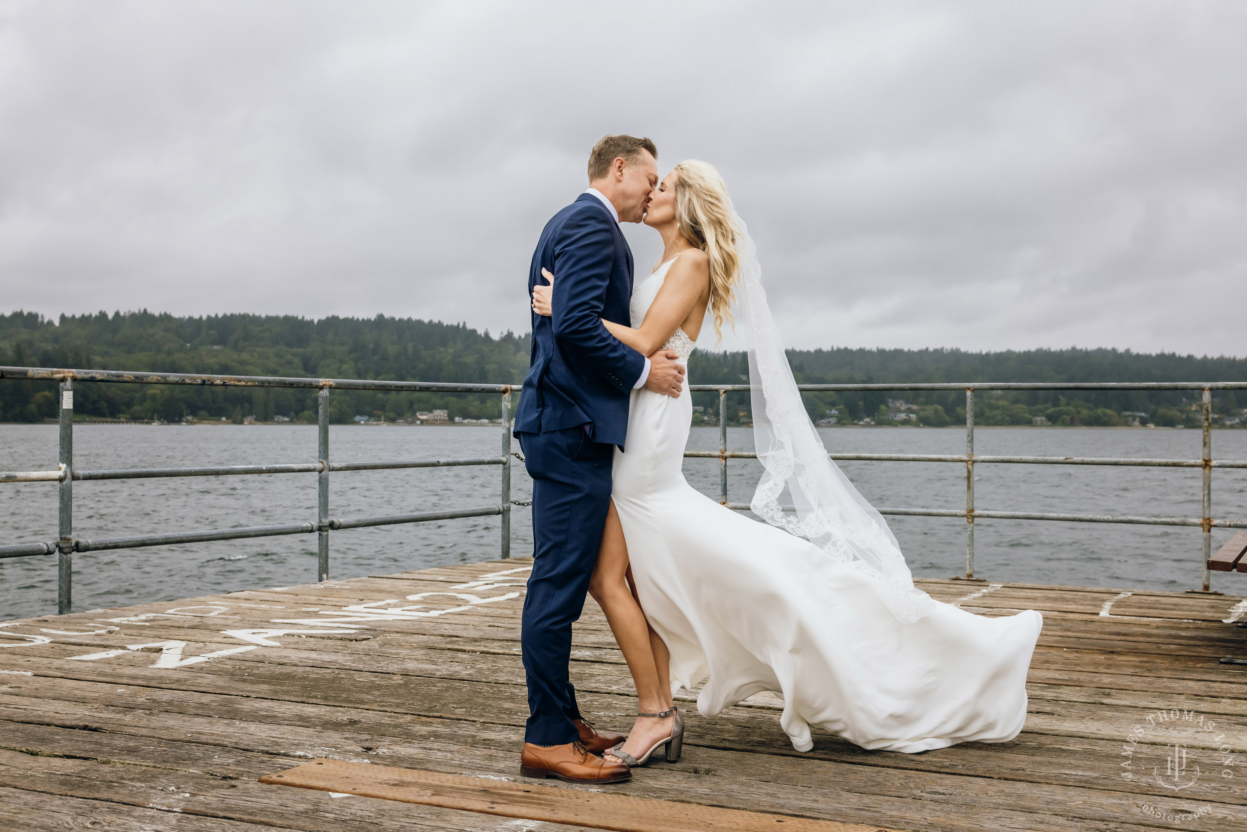 Heyday Farm Bainbridge Island wedding bey Seattle wedding photographer James Thomas Long Photography