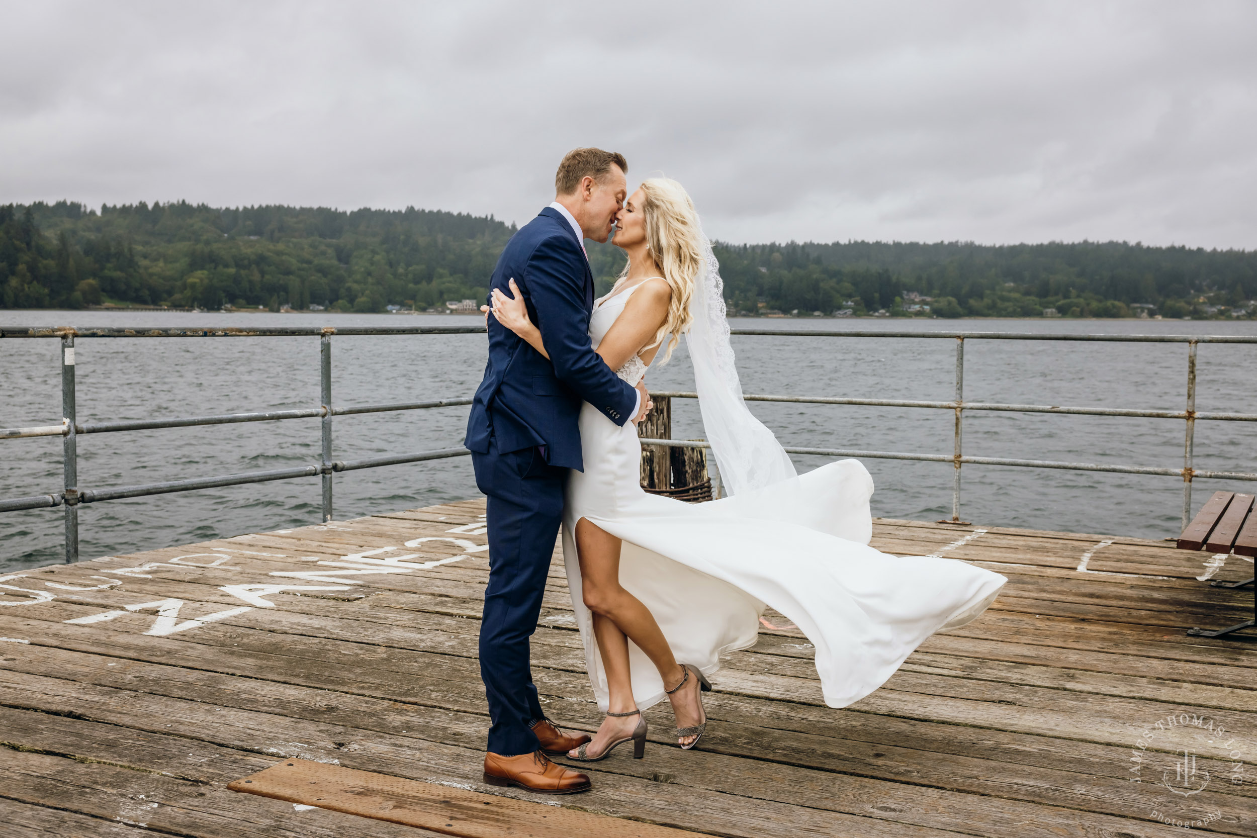 Heyday Farm Bainbridge Island wedding bey Seattle wedding photographer James Thomas Long Photography