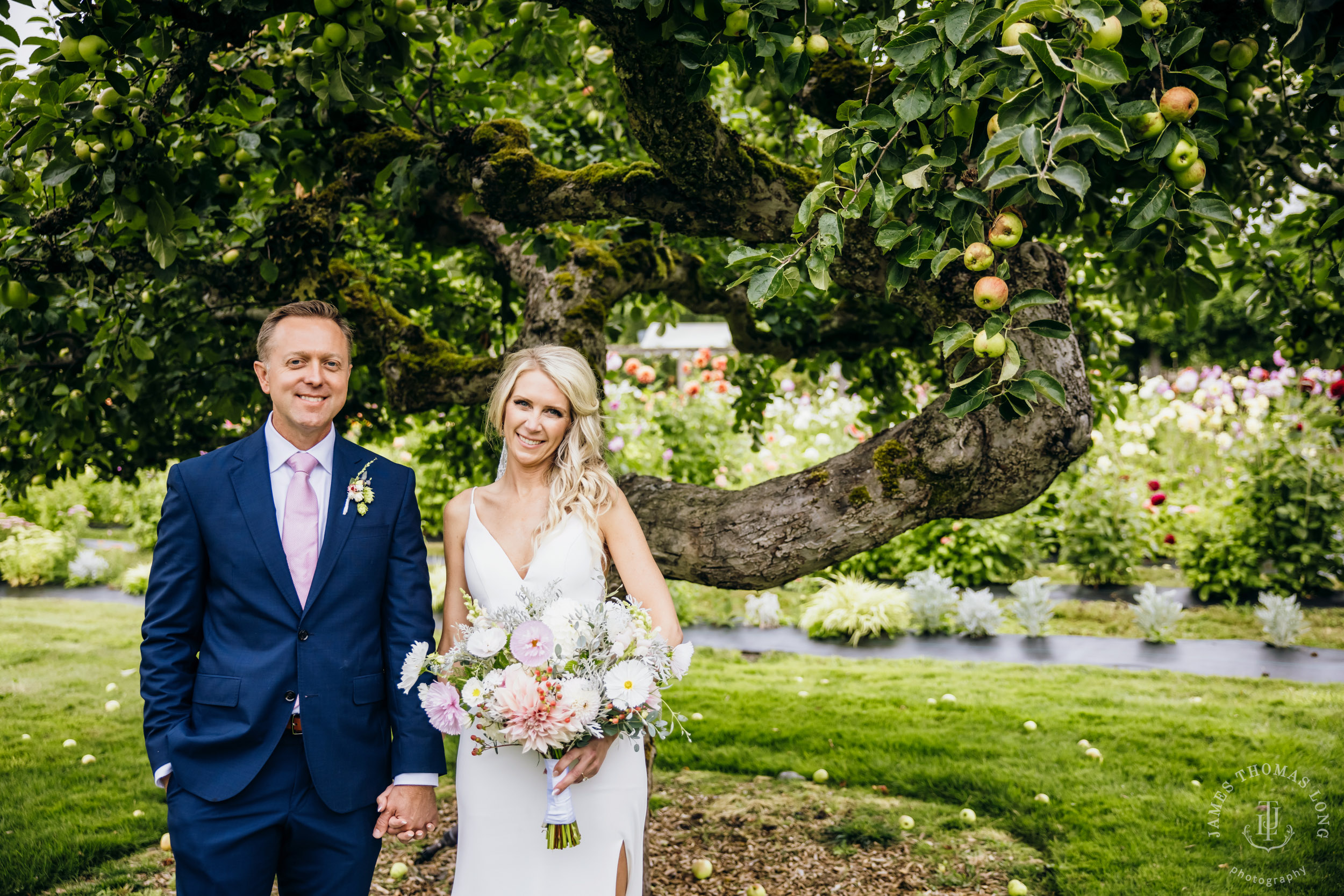 Heyday Farm Bainbridge Island wedding bey Seattle wedding photographer James Thomas Long Photography