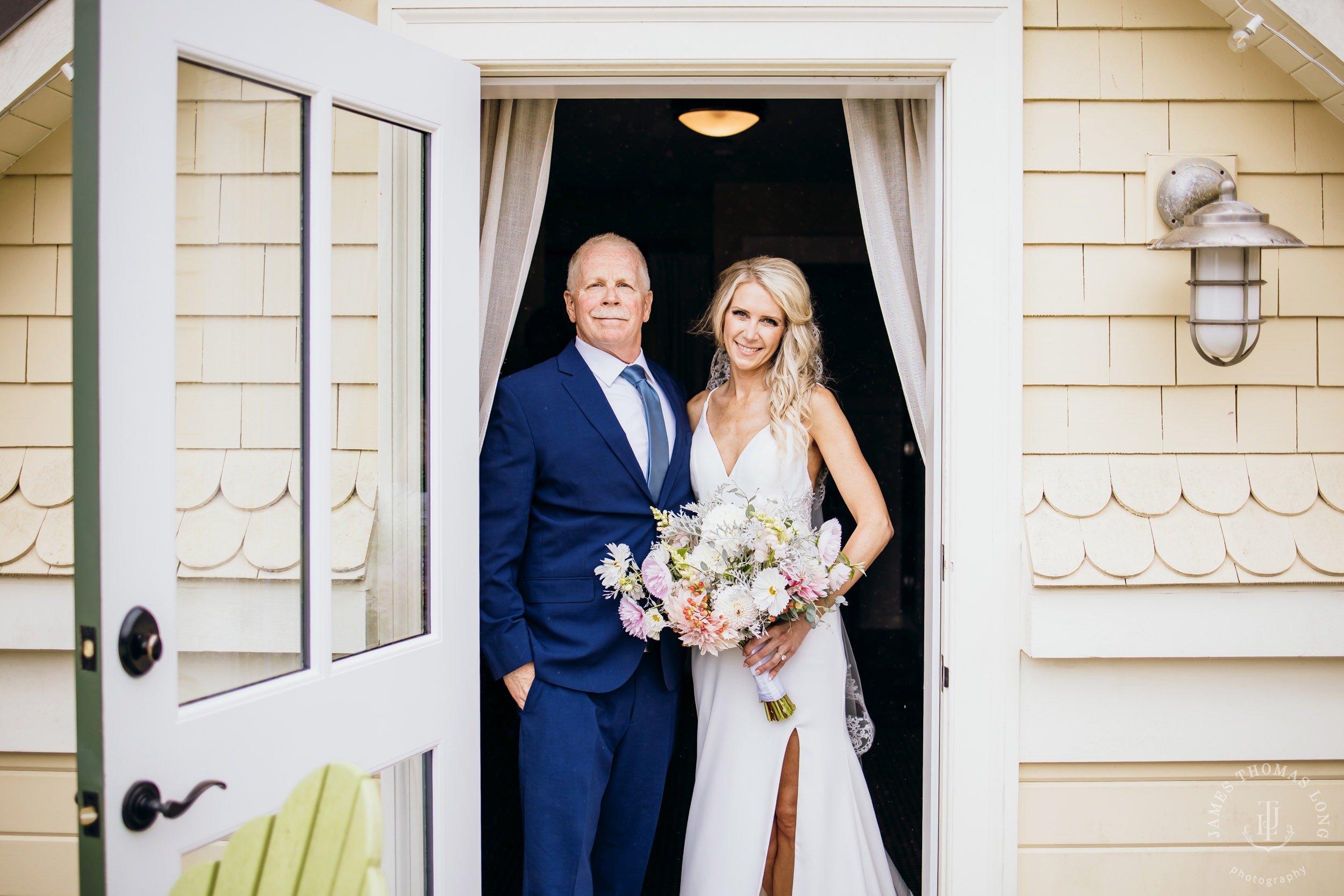 Heyday Farm Bainbridge Island wedding bey Seattle wedding photographer James Thomas Long Photography