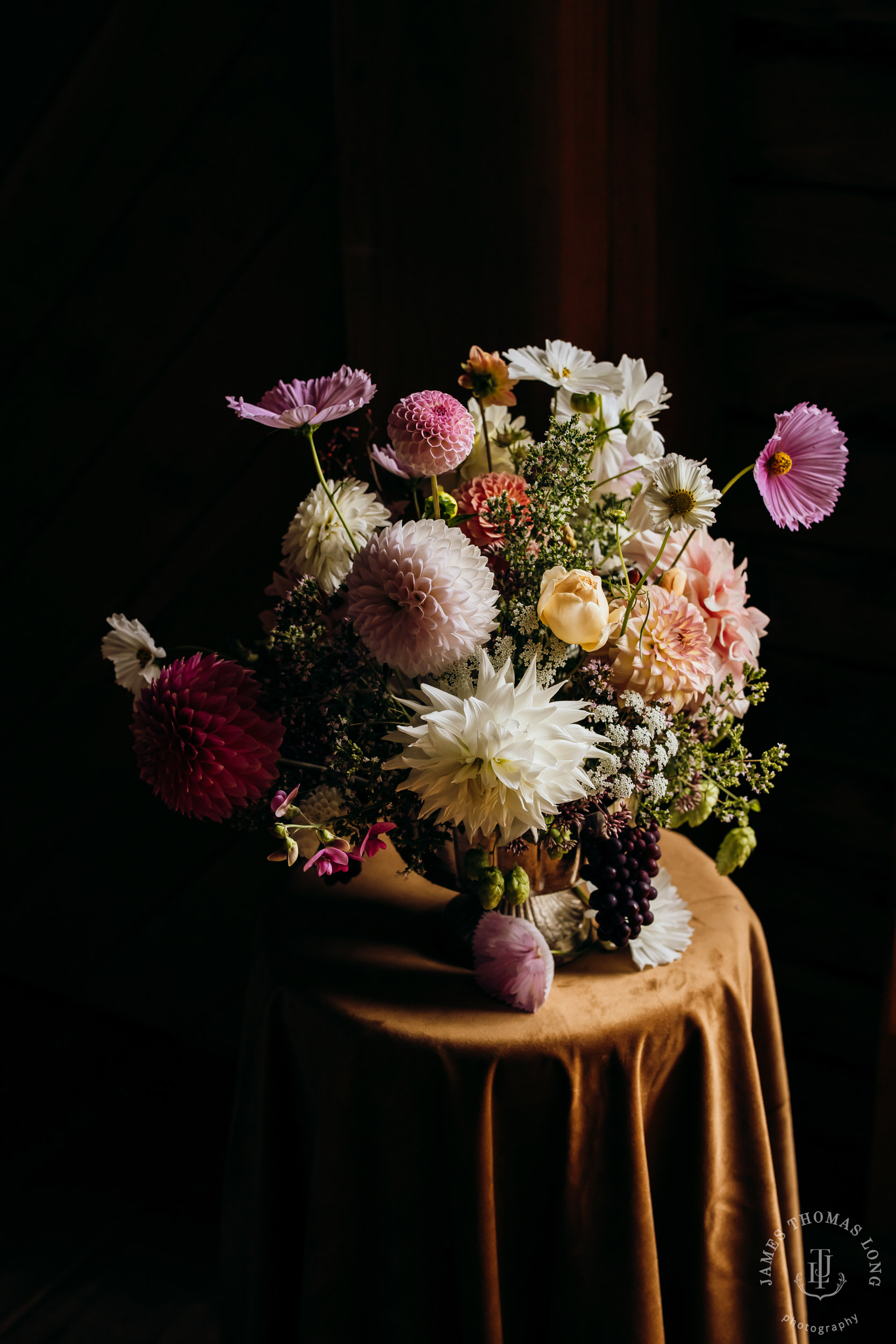 Heyday Farm Bainbridge Island wedding bey Seattle wedding photographer James Thomas Long Photography