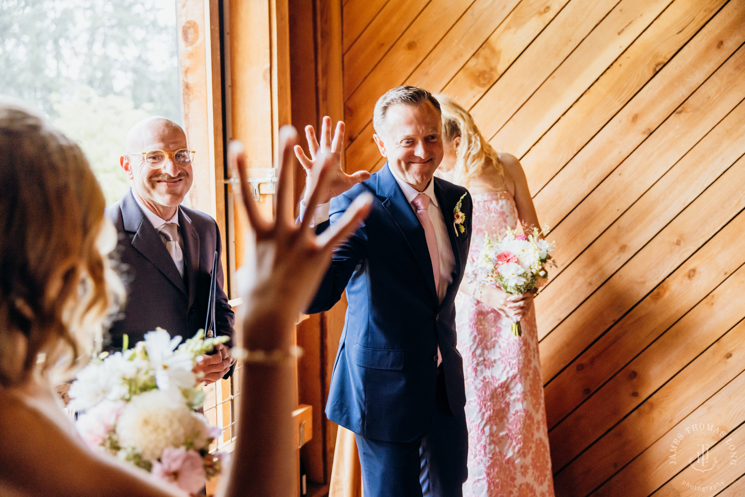 Heyday Farm Bainbridge Island wedding bey Seattle wedding photographer James Thomas Long Photography