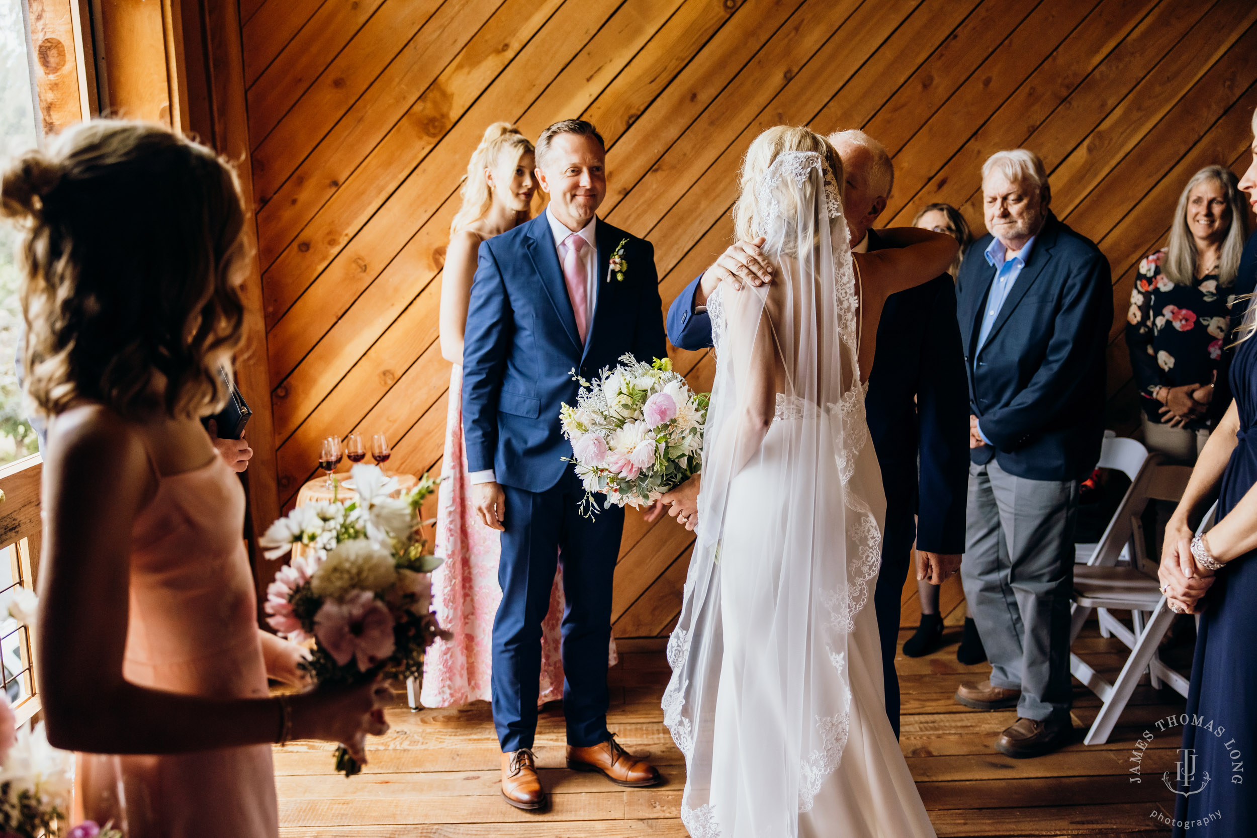 Heyday Farm Bainbridge Island wedding bey Seattle wedding photographer James Thomas Long Photography