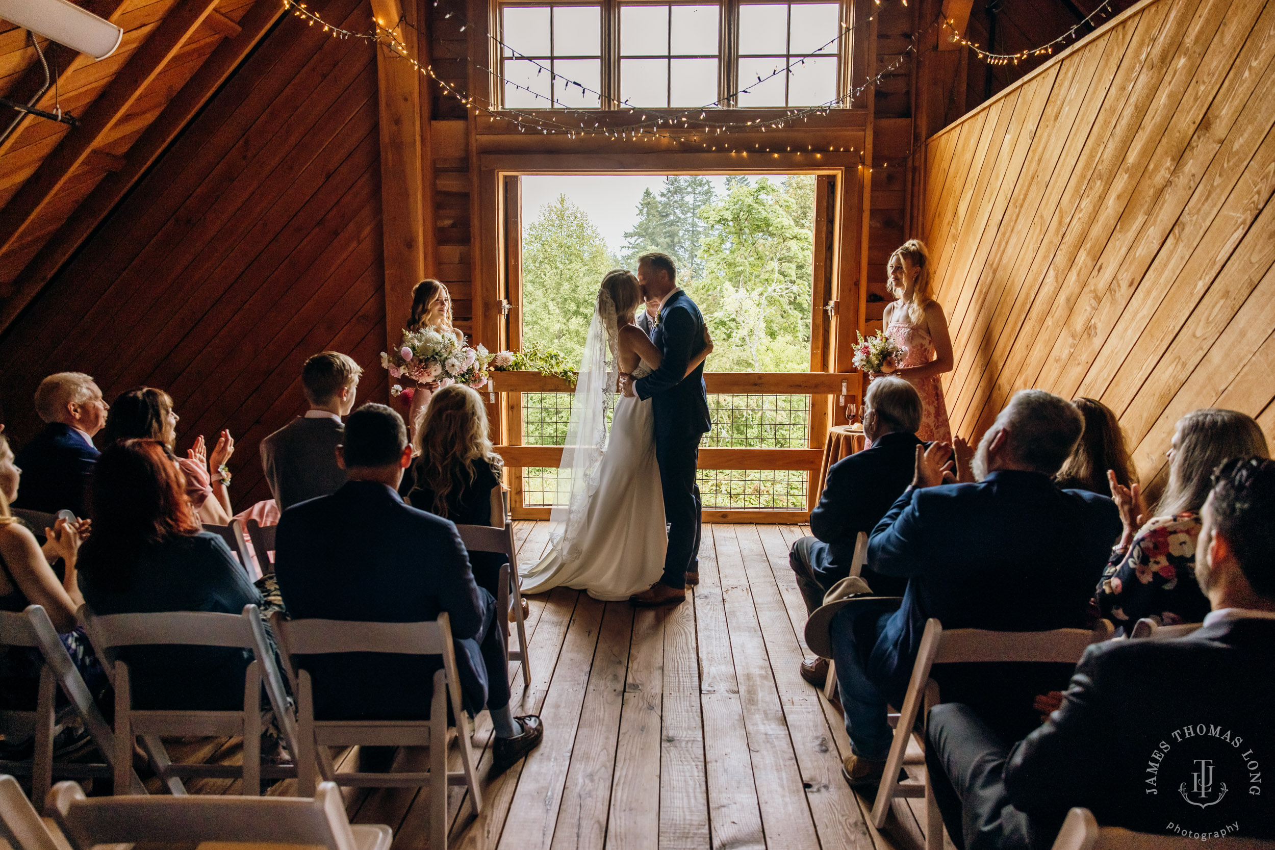 Heyday Farm Bainbridge Island wedding bey Seattle wedding photographer James Thomas Long Photography