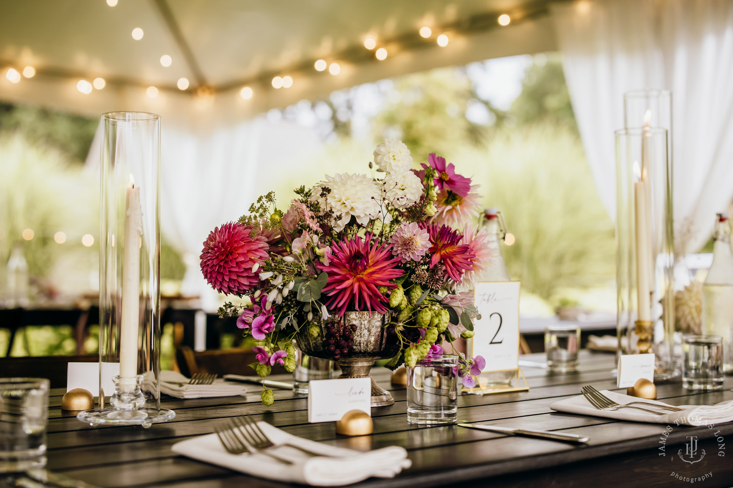 Heyday Farm Bainbridge Island wedding bey Seattle wedding photographer James Thomas Long Photography