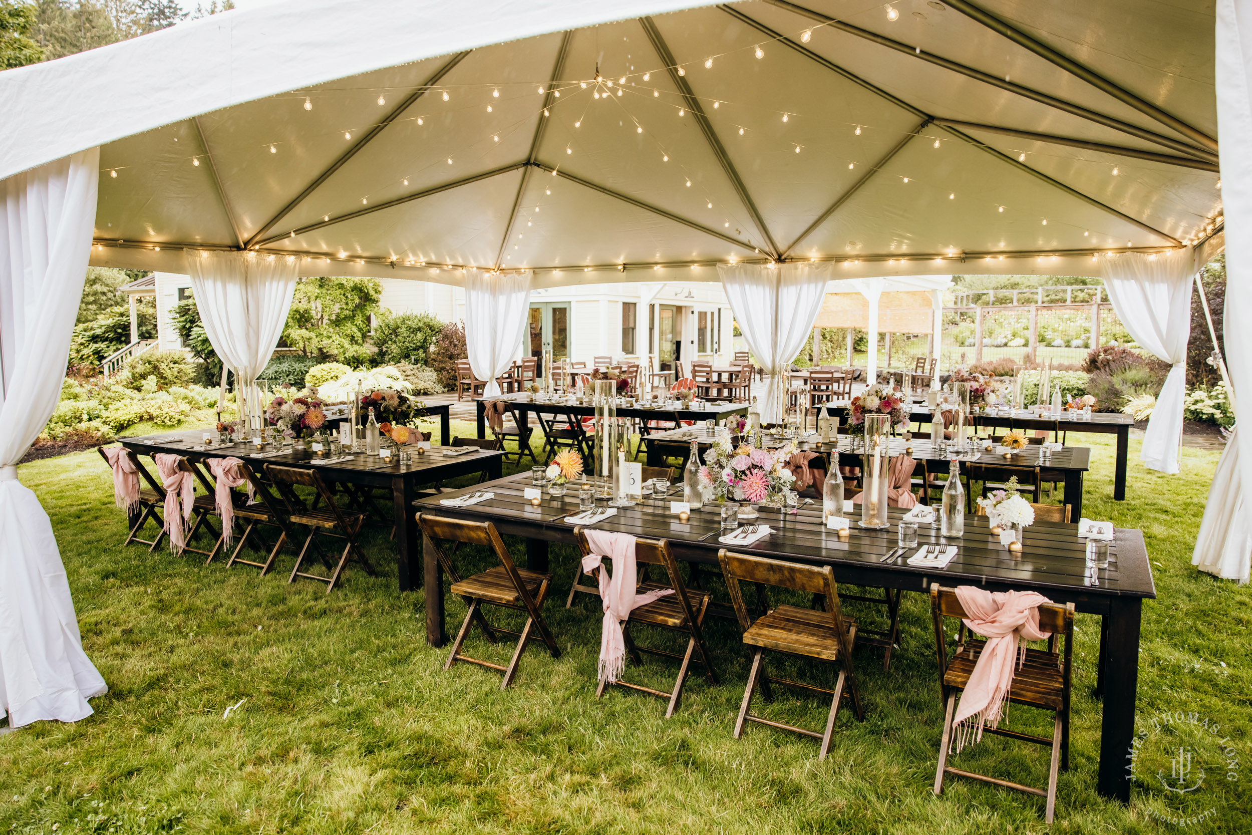 Heyday Farm Bainbridge Island wedding bey Seattle wedding photographer James Thomas Long Photography