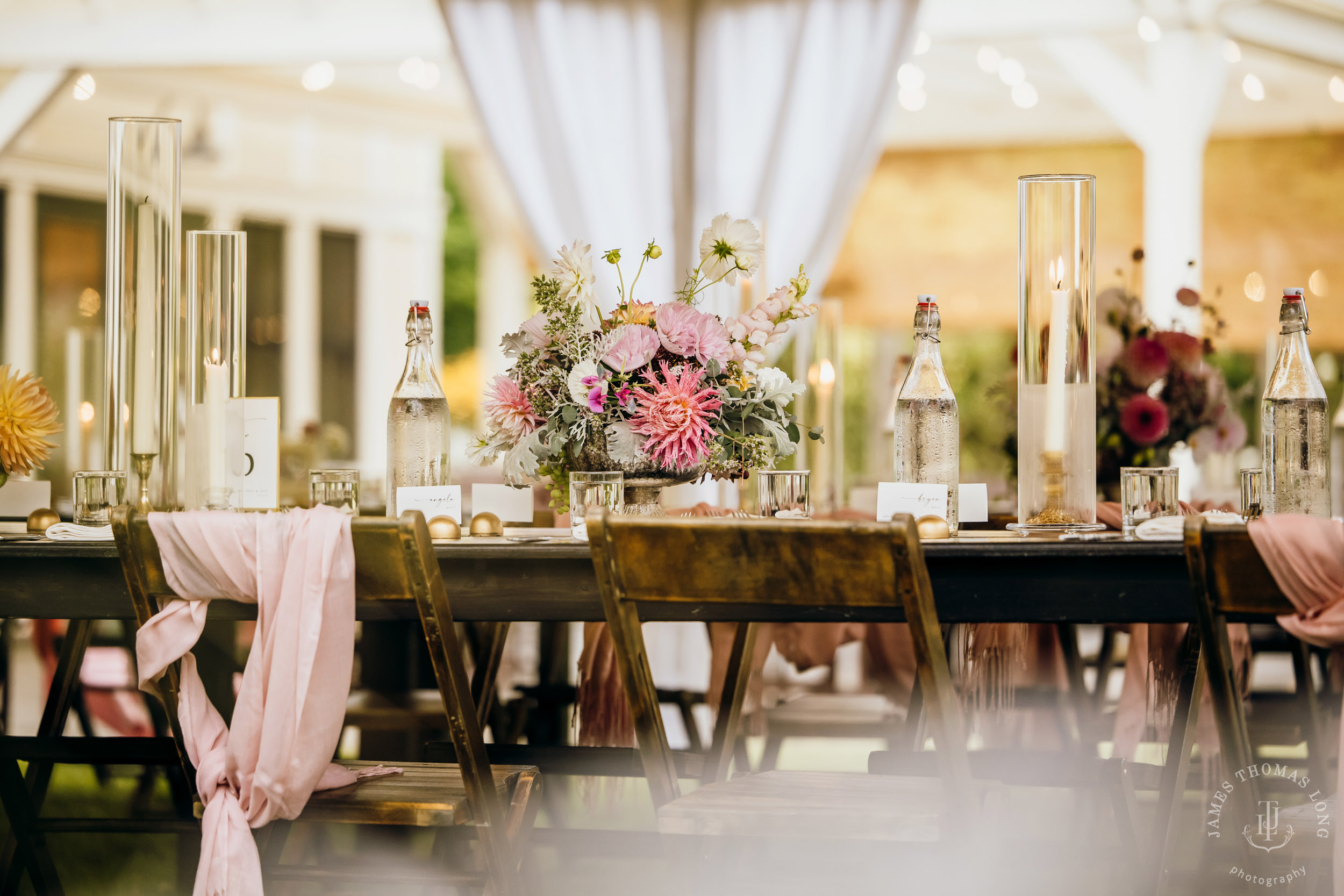 Heyday Farm Bainbridge Island wedding bey Seattle wedding photographer James Thomas Long Photography