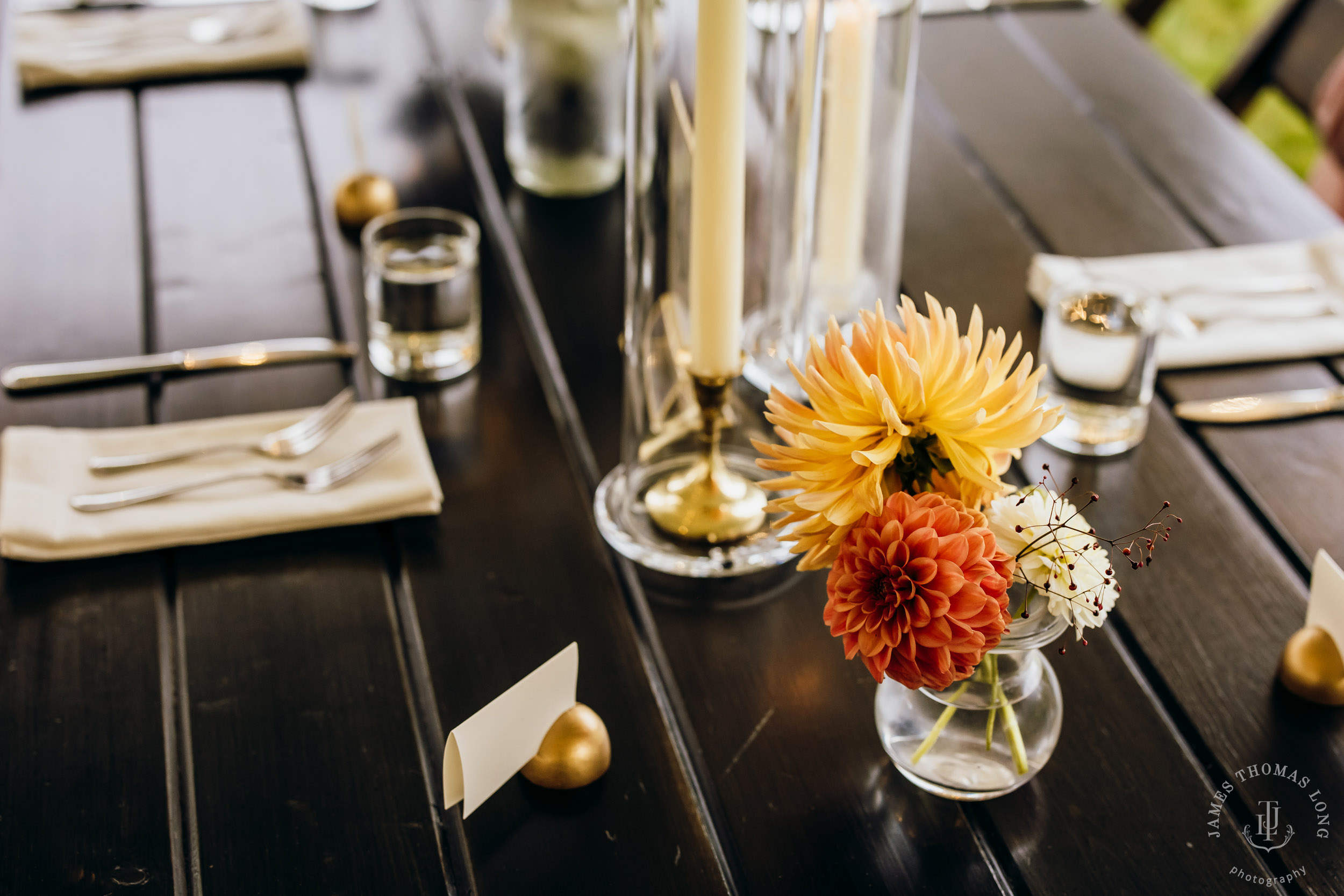 Heyday Farm Bainbridge Island wedding bey Seattle wedding photographer James Thomas Long Photography