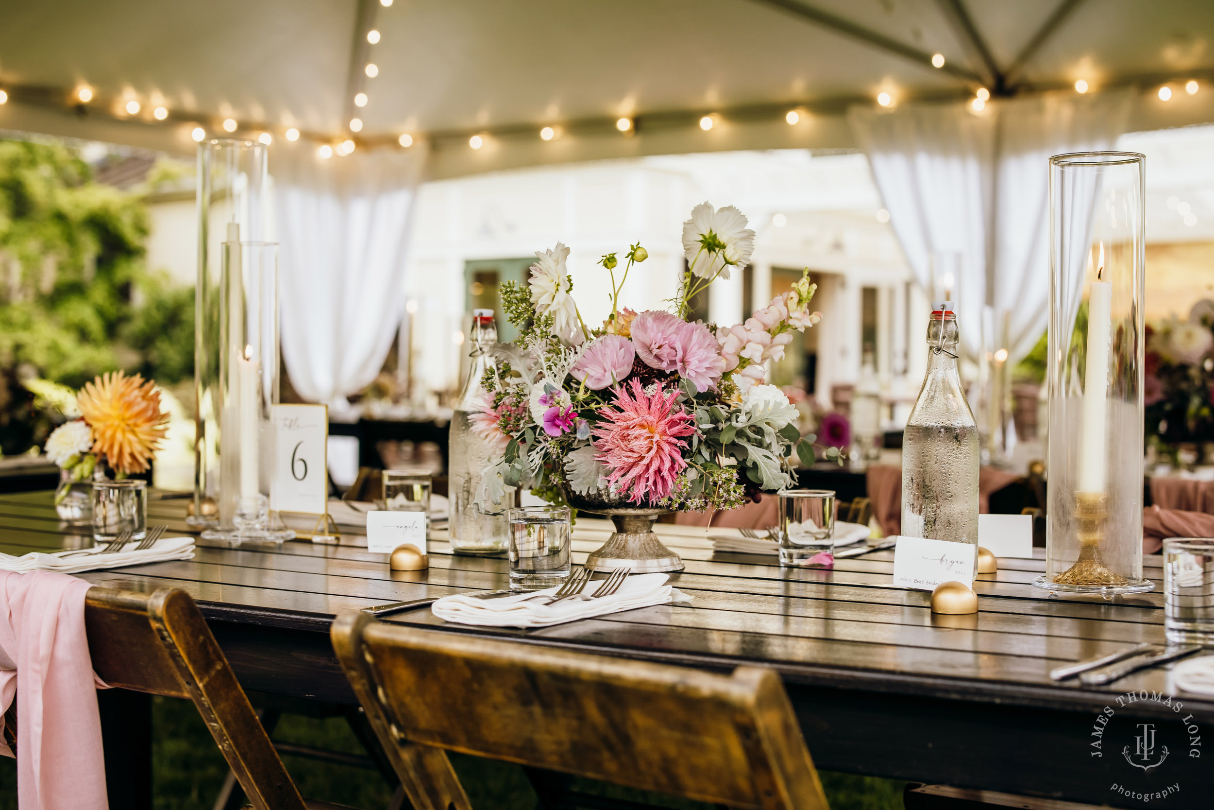 Heyday Farm Bainbridge Island wedding bey Seattle wedding photographer James Thomas Long Photography