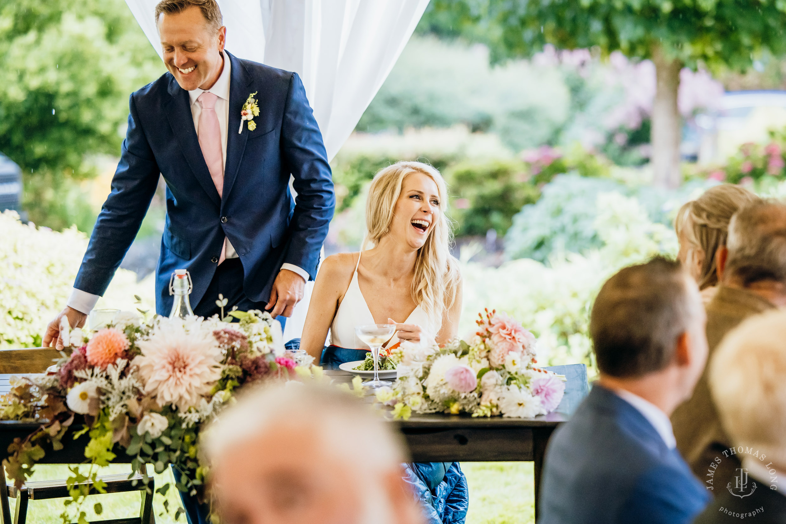 Heyday Farm Bainbridge Island wedding bey Seattle wedding photographer James Thomas Long Photography