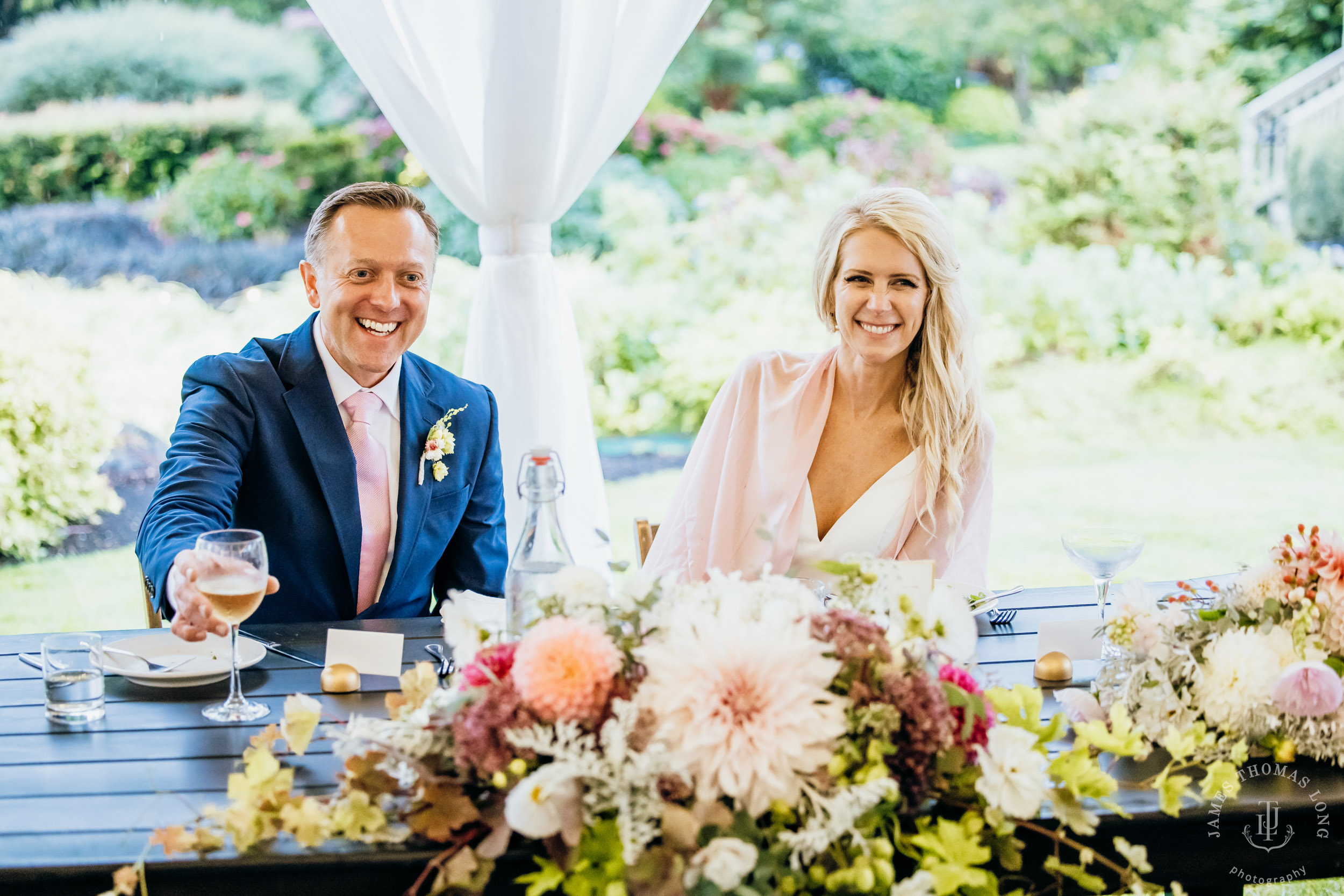 Heyday Farm Bainbridge Island wedding bey Seattle wedding photographer James Thomas Long Photography