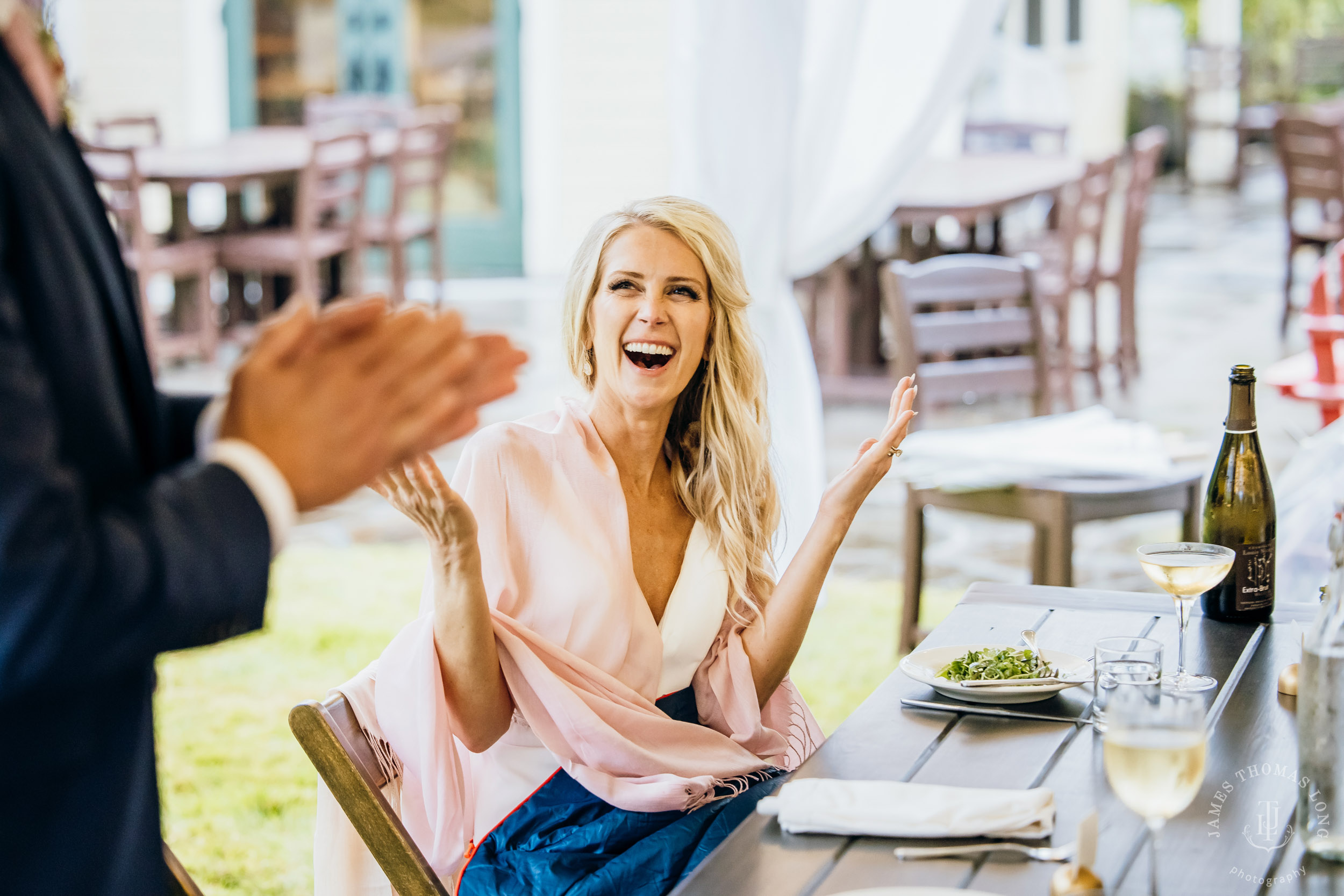 Heyday Farm Bainbridge Island wedding bey Seattle wedding photographer James Thomas Long Photography