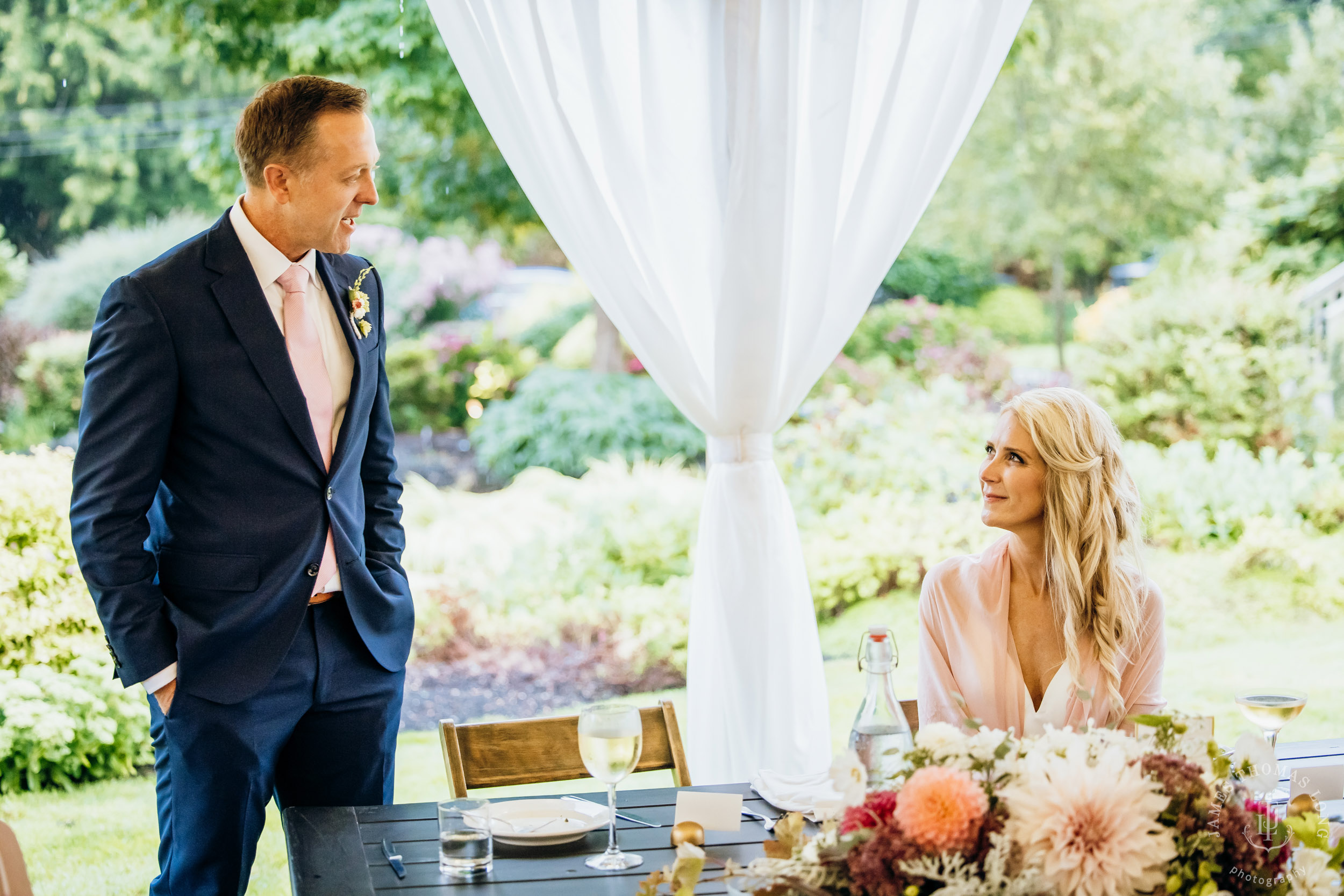 Heyday Farm Bainbridge Island wedding bey Seattle wedding photographer James Thomas Long Photography