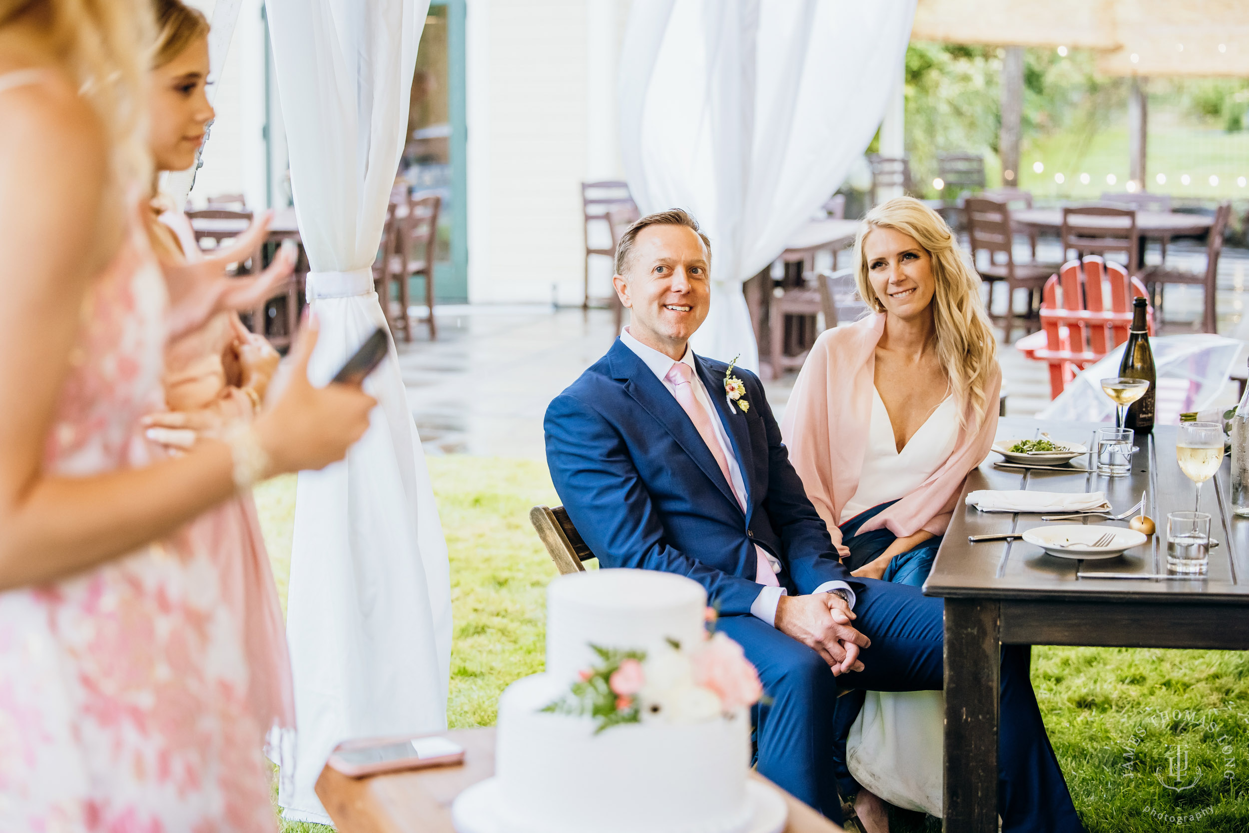 Heyday Farm Bainbridge Island wedding bey Seattle wedding photographer James Thomas Long Photography