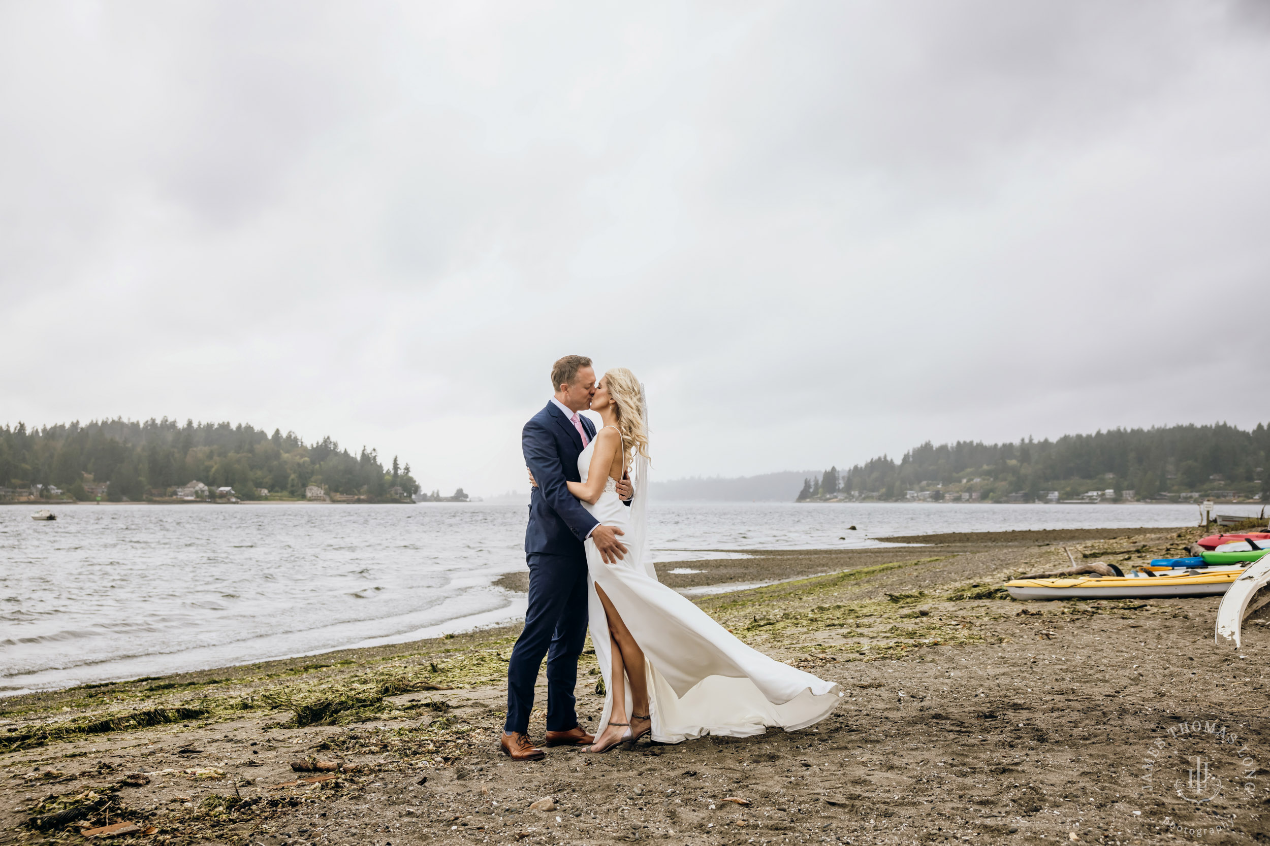Heyday Farm Bainbridge Island wedding bey Seattle wedding photographer James Thomas Long Photography