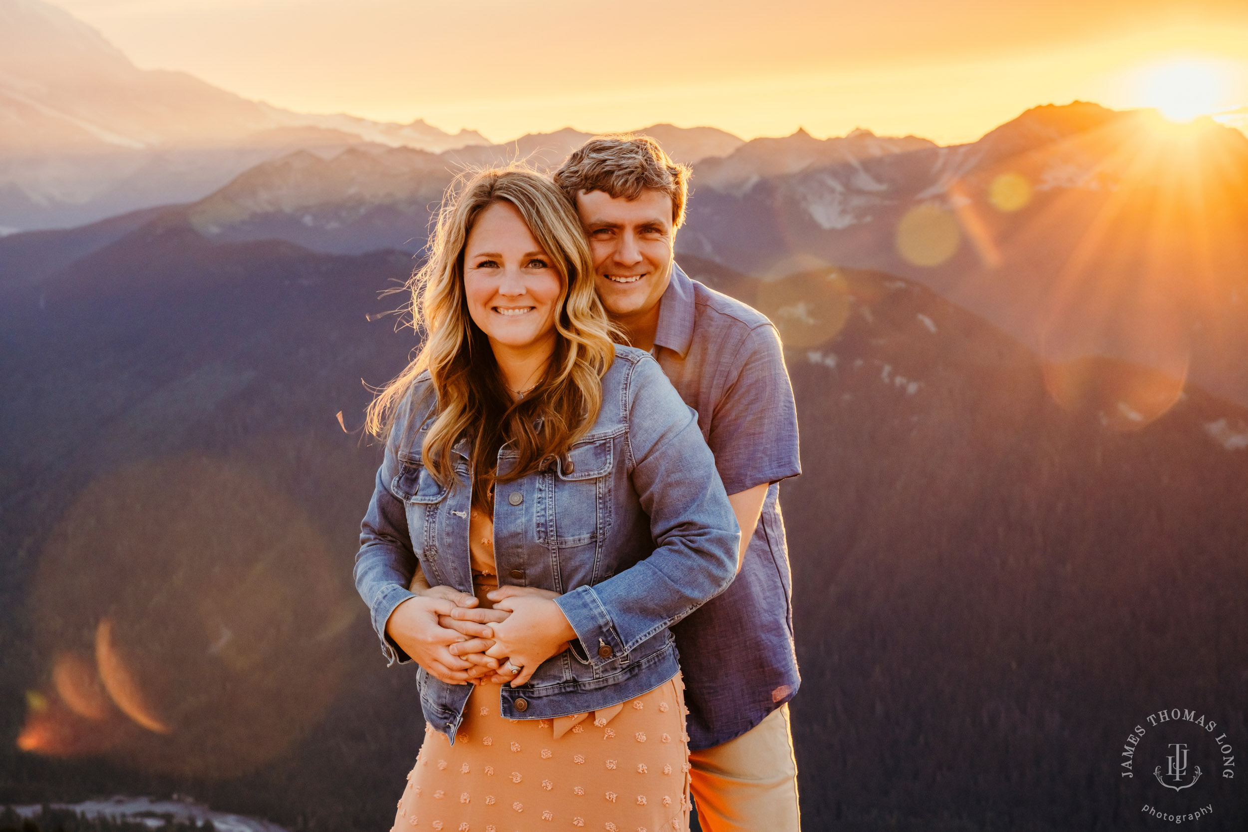 Mount Rainier Crystal Mountain adventure family photography session by Seattle family photographer James Thomas Long Photography