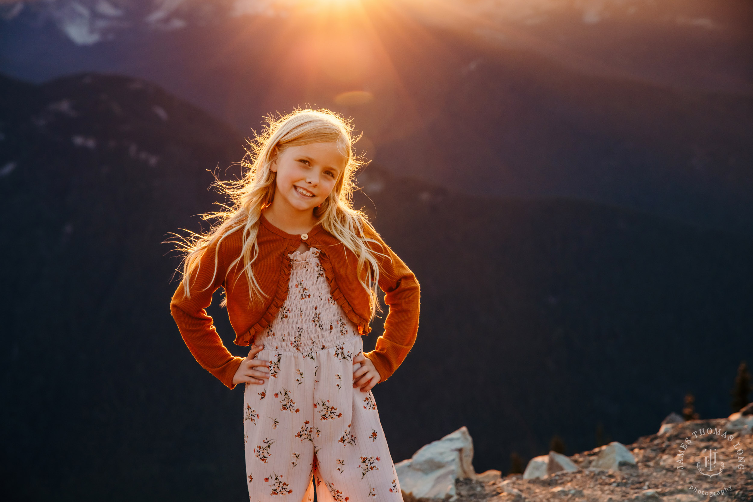 Mount Rainier Crystal Mountain adventure family photography session by Seattle family photographer James Thomas Long Photography