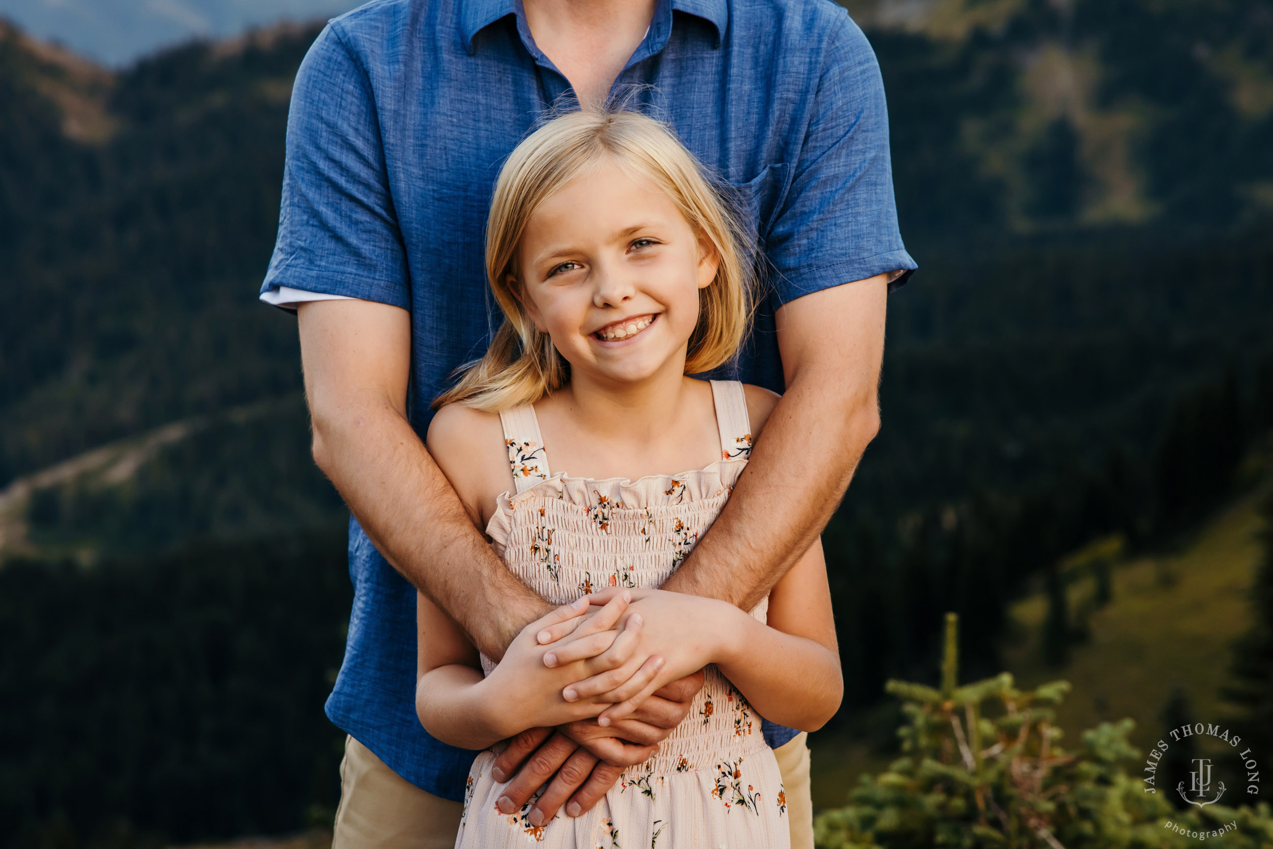 Mount Rainier Crystal Mountain adventure family photography session by Seattle family photographer James Thomas Long Photography