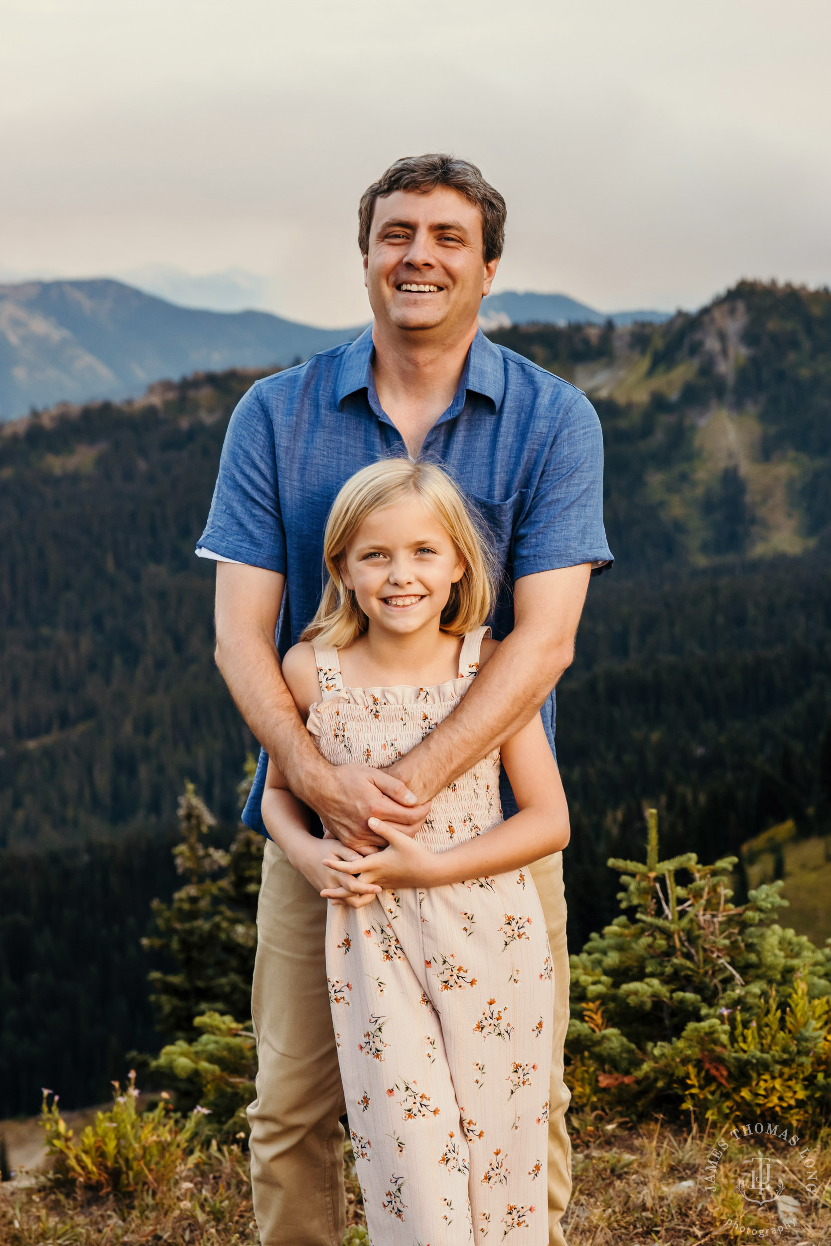 Mount Rainier Crystal Mountain adventure family photography session by Seattle family photographer James Thomas Long Photography