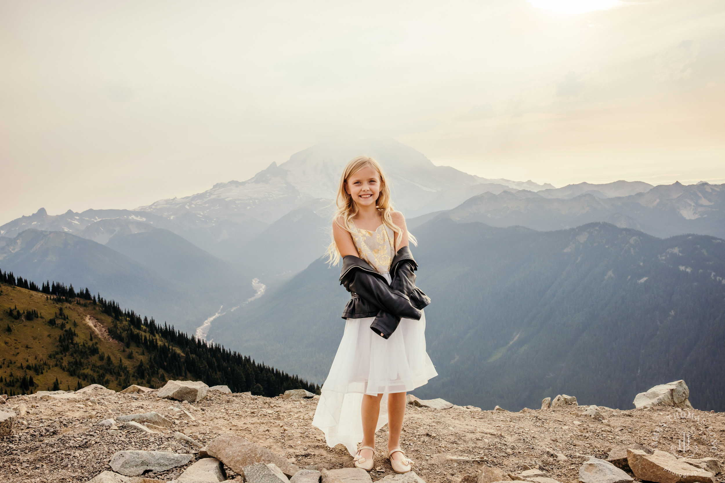 Mount Rainier Crystal Mountain adventure family photography session by Seattle family photographer James Thomas Long Photography