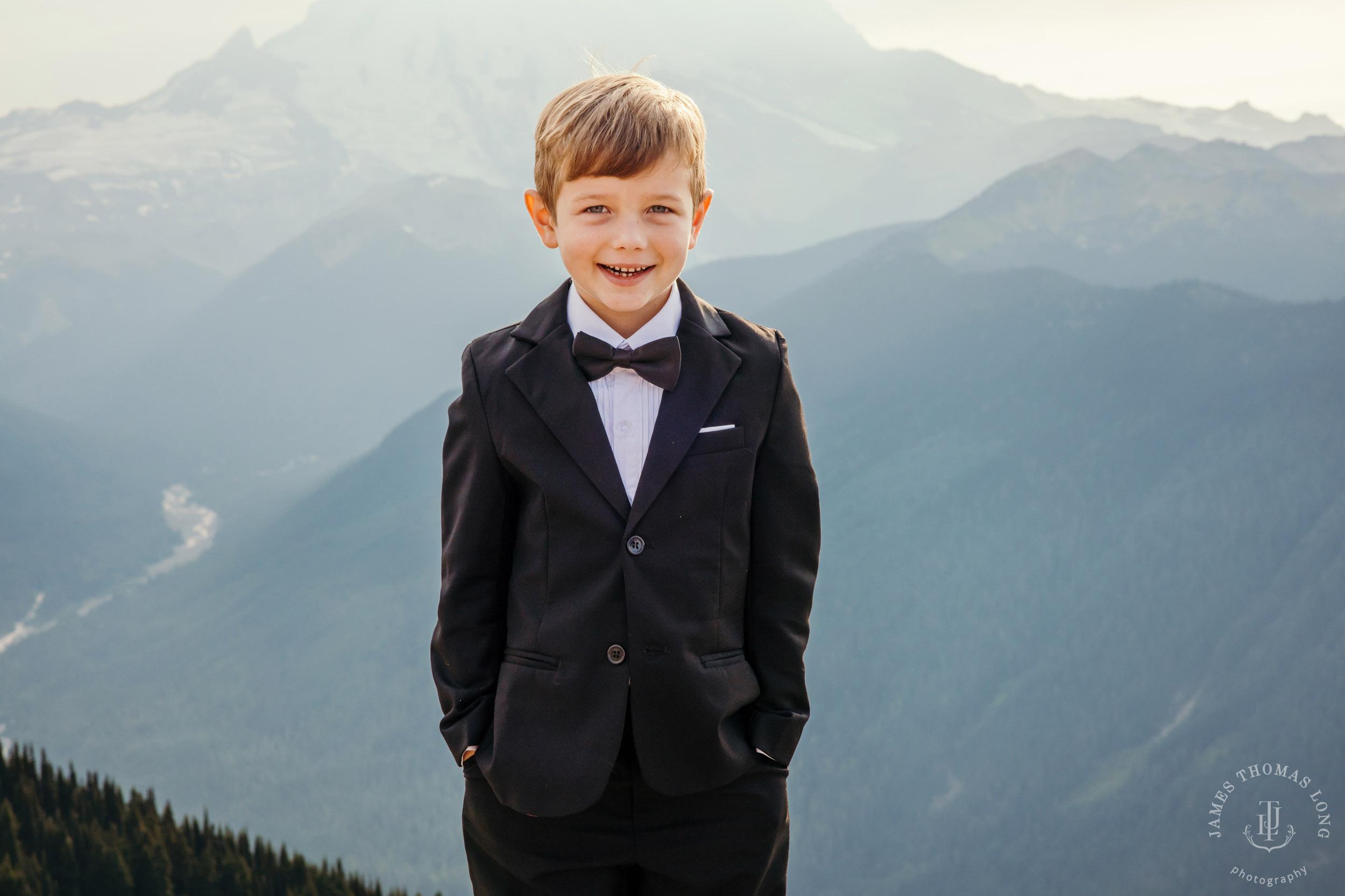 Mount Rainier Crystal Mountain adventure family photography session by Seattle family photographer James Thomas Long Photography
