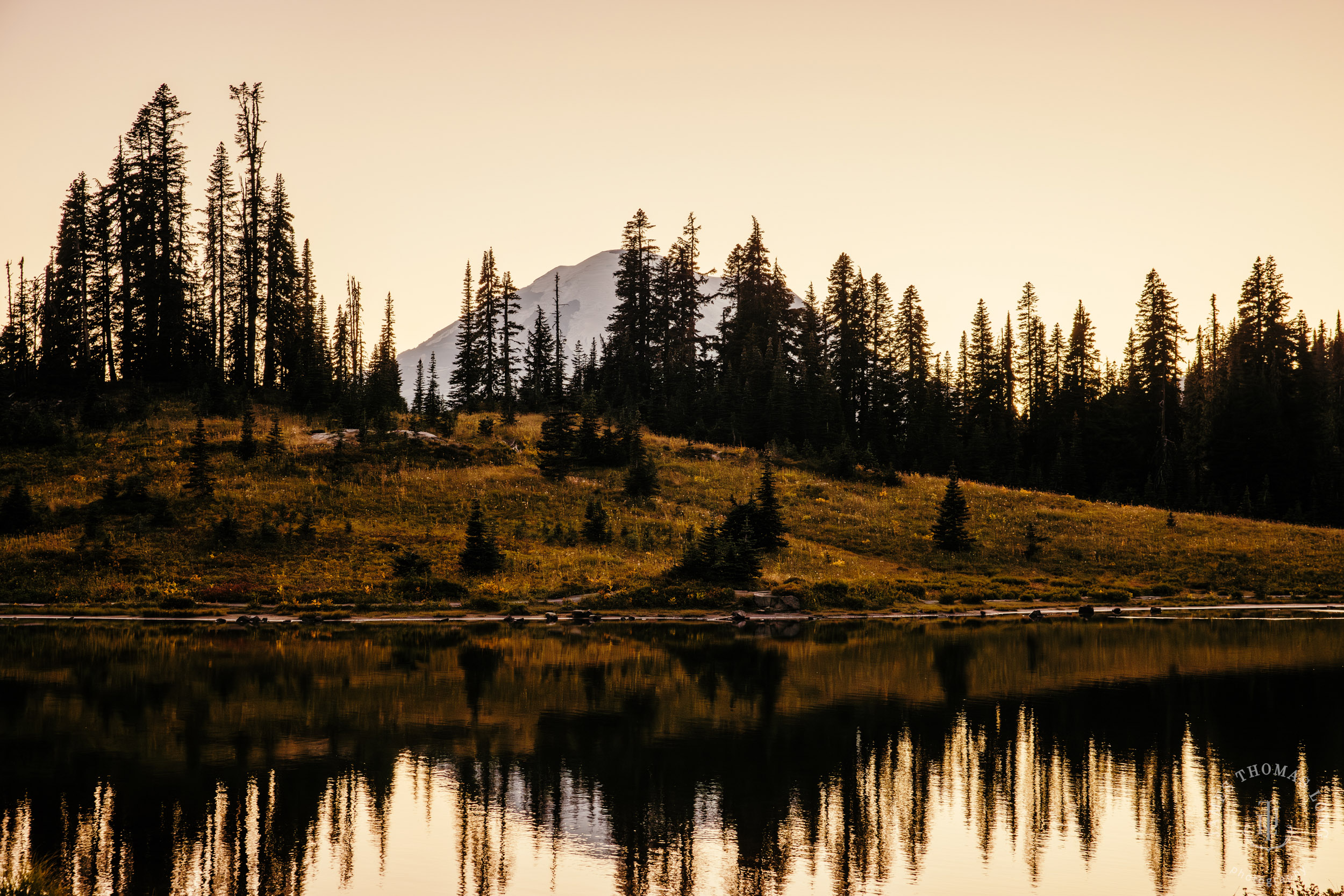 Mount Rainier maternity session by Seattle family photographer James Thomas Long Photography
