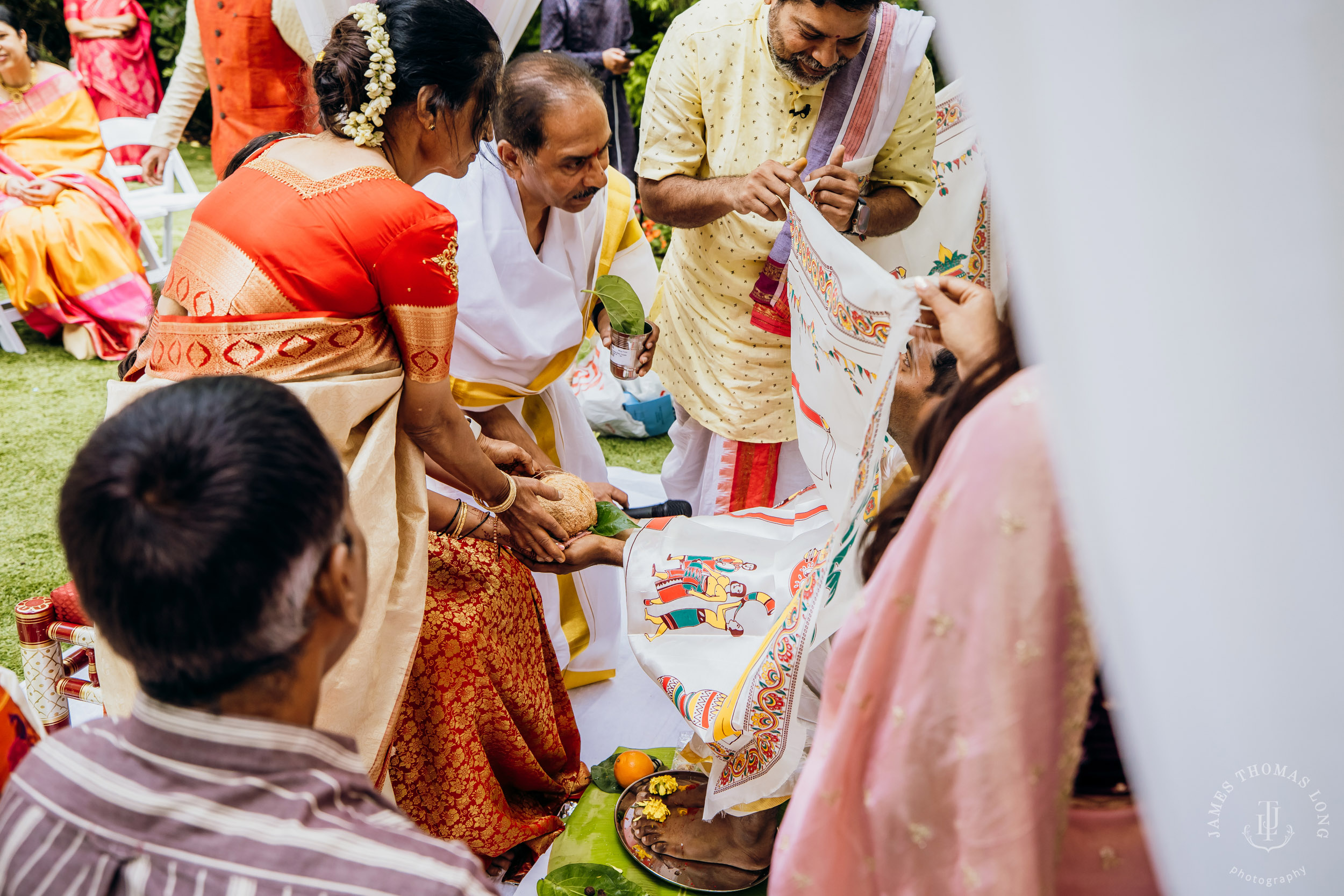 Robinswood House Bellevue Hindu wedding by Bellevue wedding photographer James Thomas Long Photography