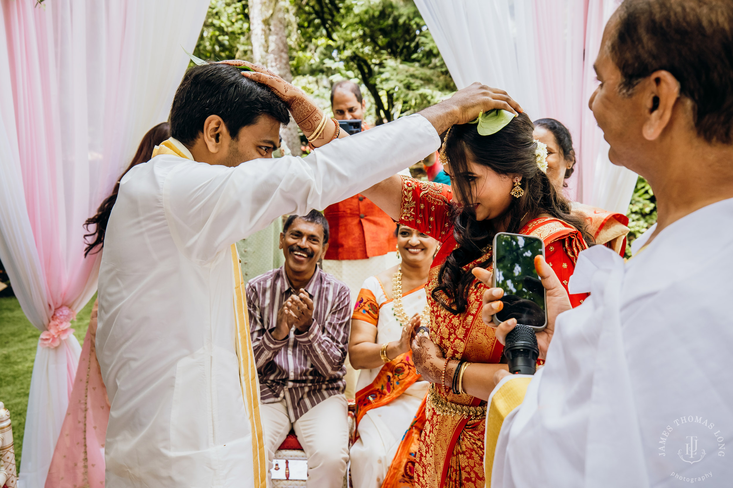 Robinswood House Bellevue Hindu wedding by Bellevue wedding photographer James Thomas Long Photography