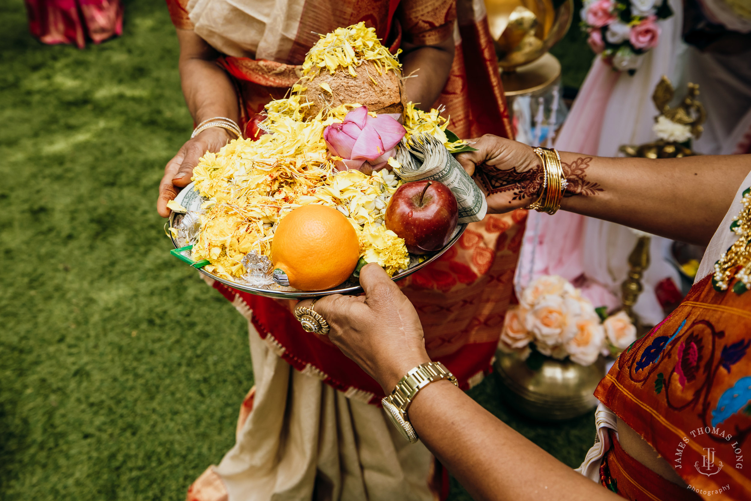 Robinswood House Bellevue Hindu wedding by Bellevue wedding photographer James Thomas Long Photography