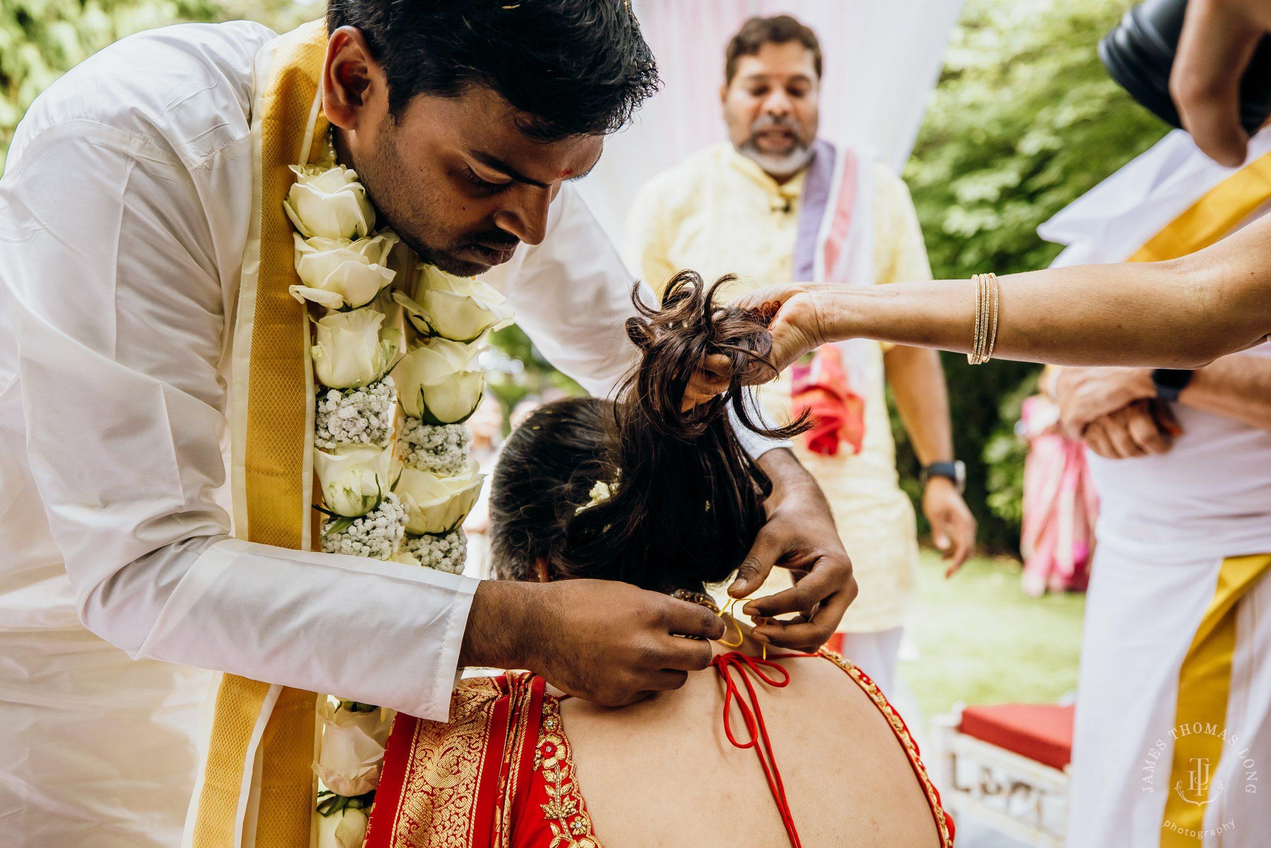Robinswood House Bellevue Hindu wedding by Bellevue wedding photographer James Thomas Long Photography