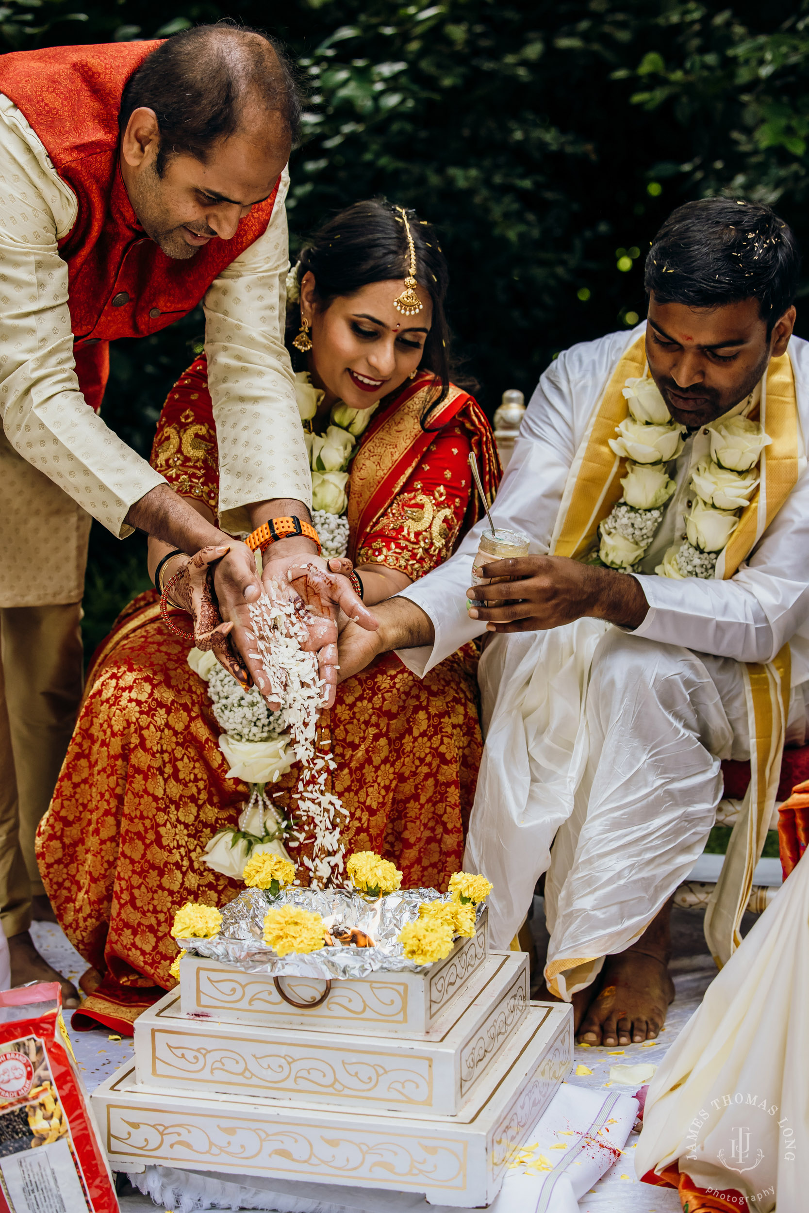 Robinswood House Bellevue Hindu wedding by Bellevue wedding photographer James Thomas Long Photography