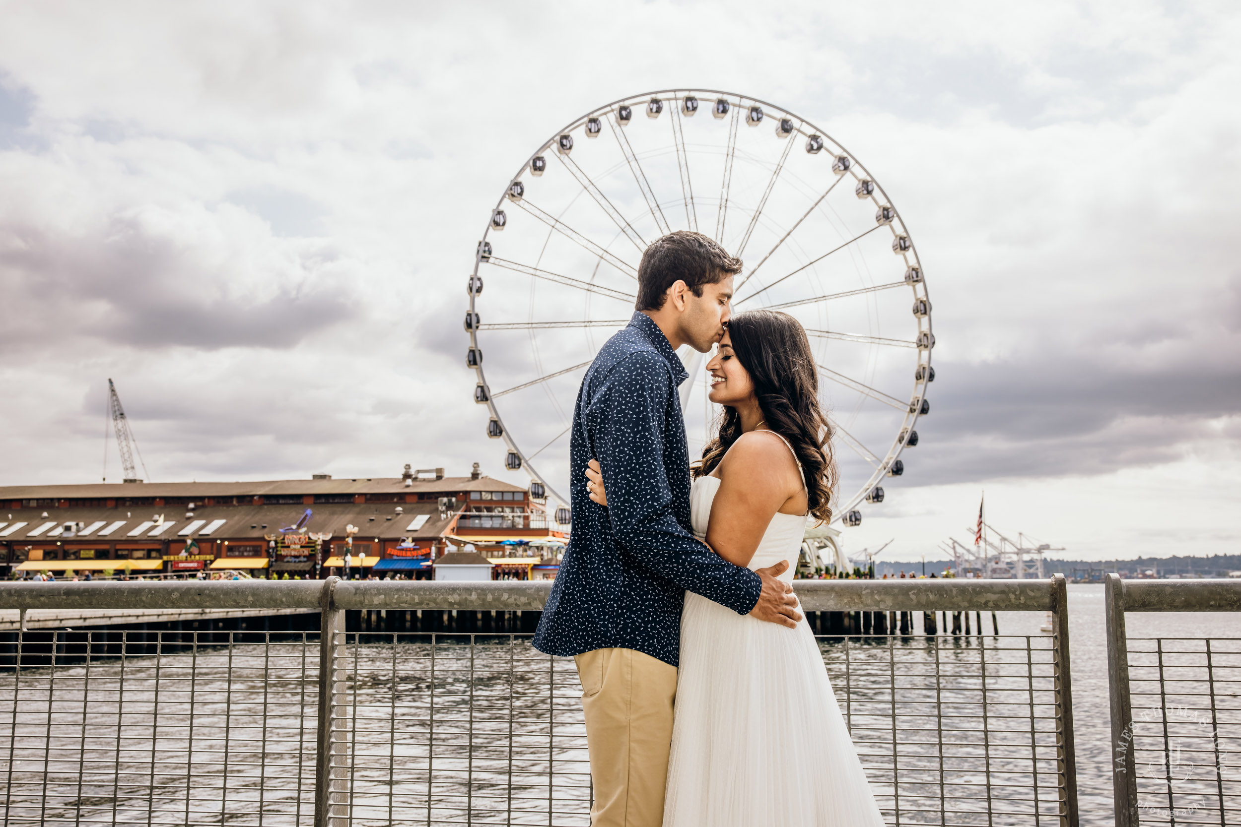 Seattle and Mount Rainier engagement session by Seattle wedding photographer James Thomas Long Potography