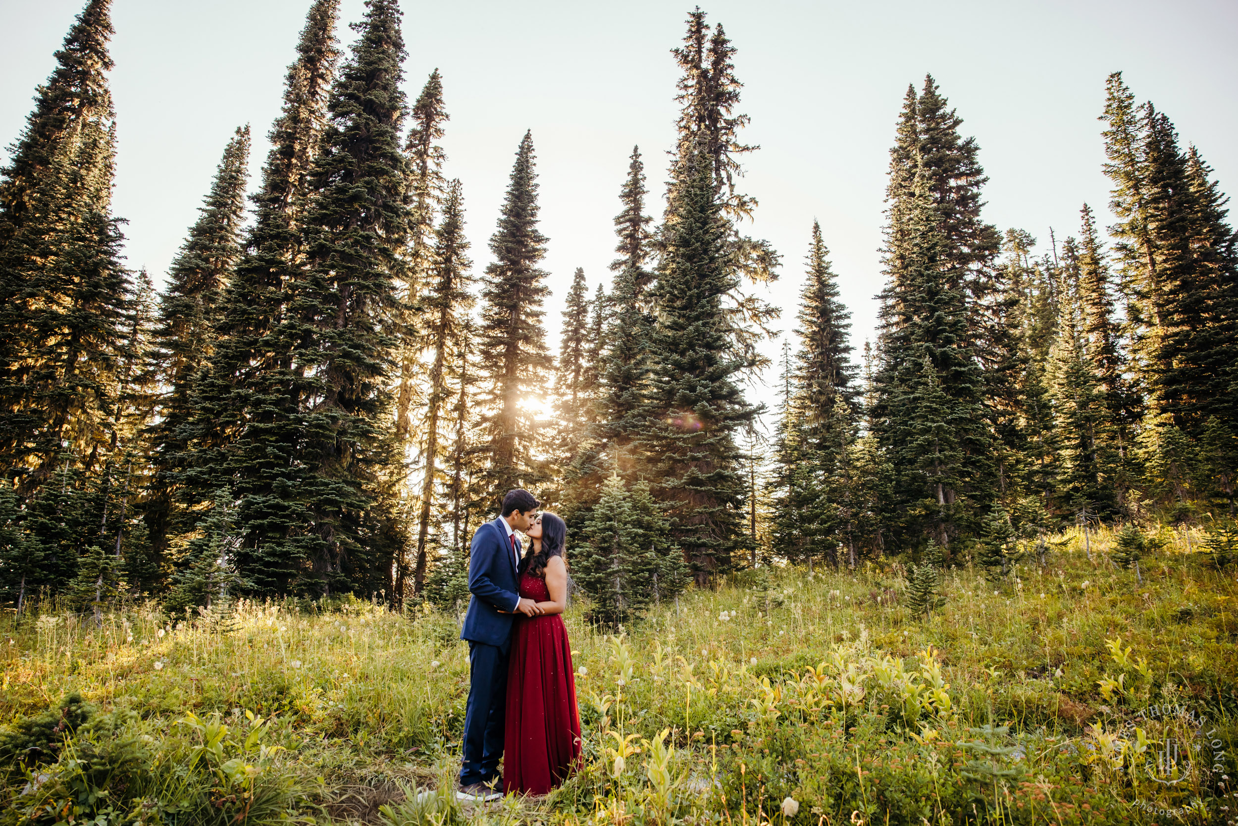 Seattle and Mount Rainier engagement session by Seattle wedding photographer James Thomas Long Potography