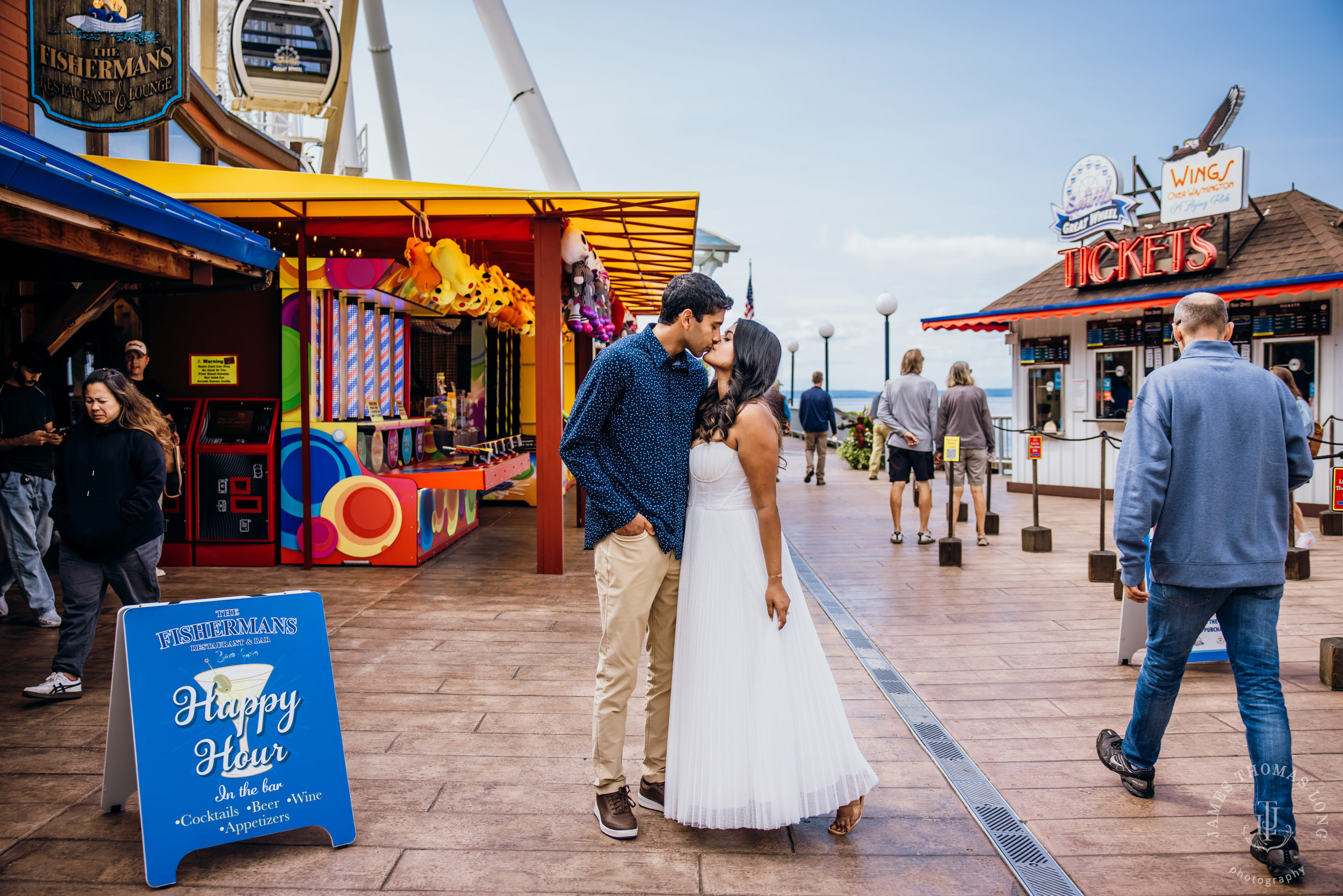 Seattle and Mount Rainier engagement session by Seattle wedding photographer James Thomas Long Potography