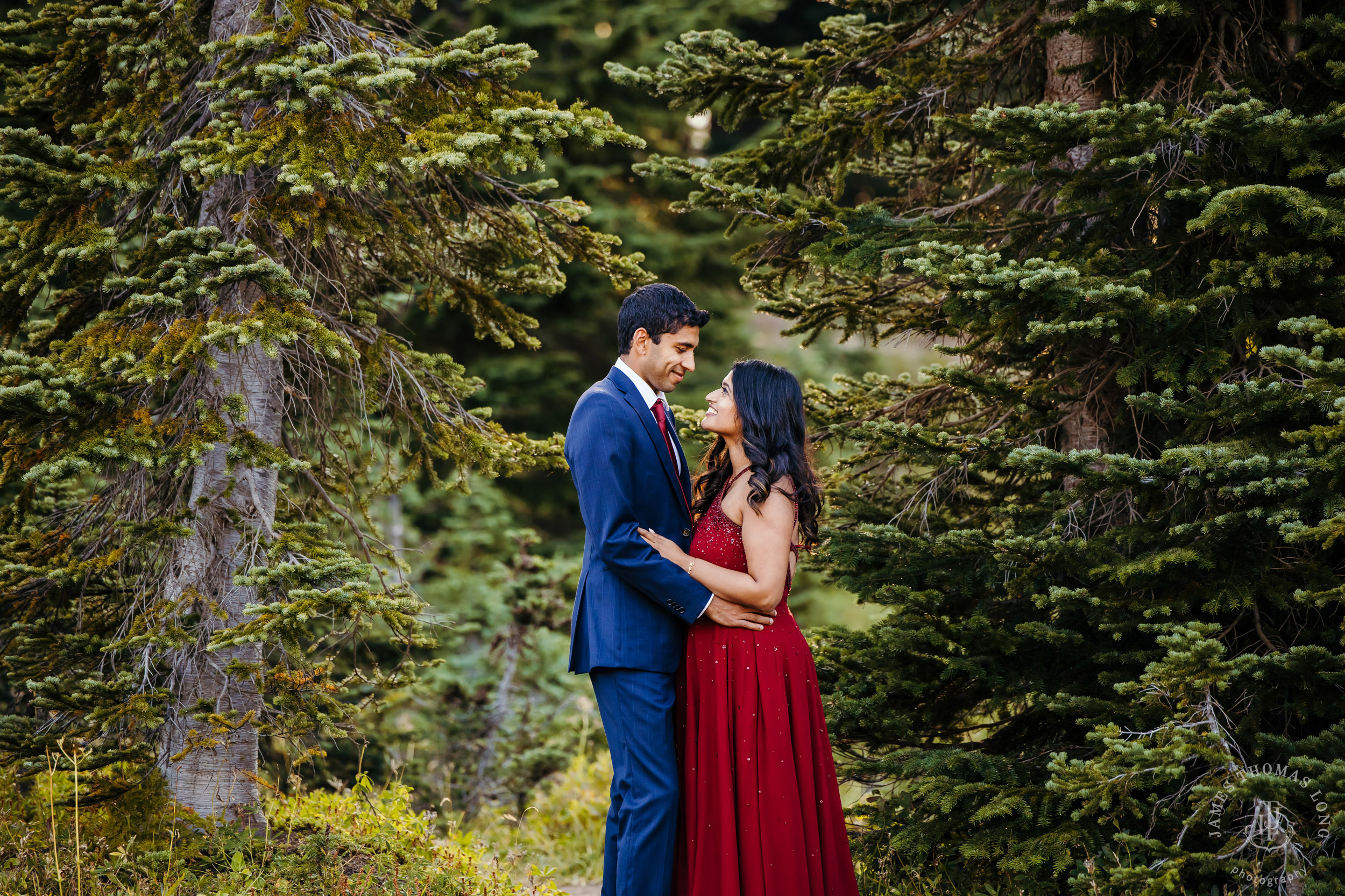 Seattle and Mount Rainier engagement session by Seattle wedding photographer James Thomas Long Potography