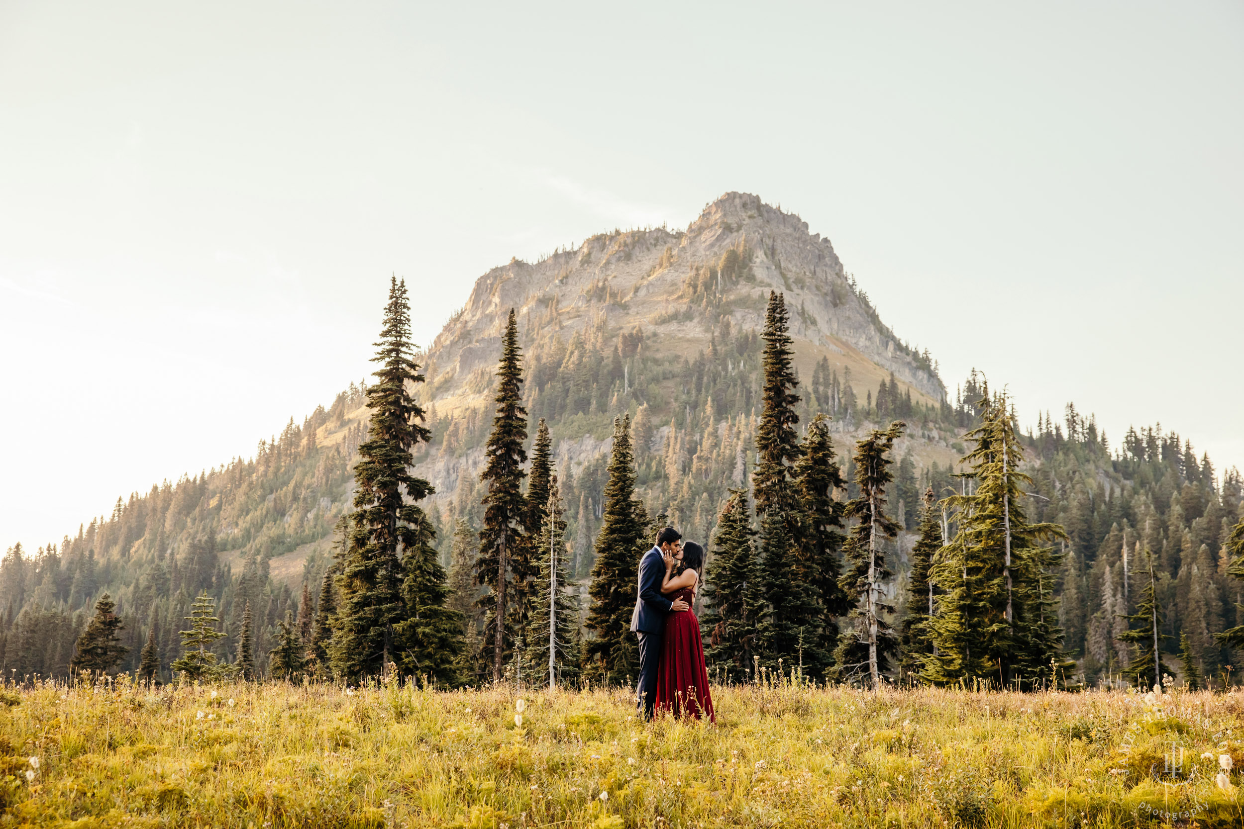 Seattle and Mount Rainier engagement session by Seattle wedding photographer James Thomas Long Potography