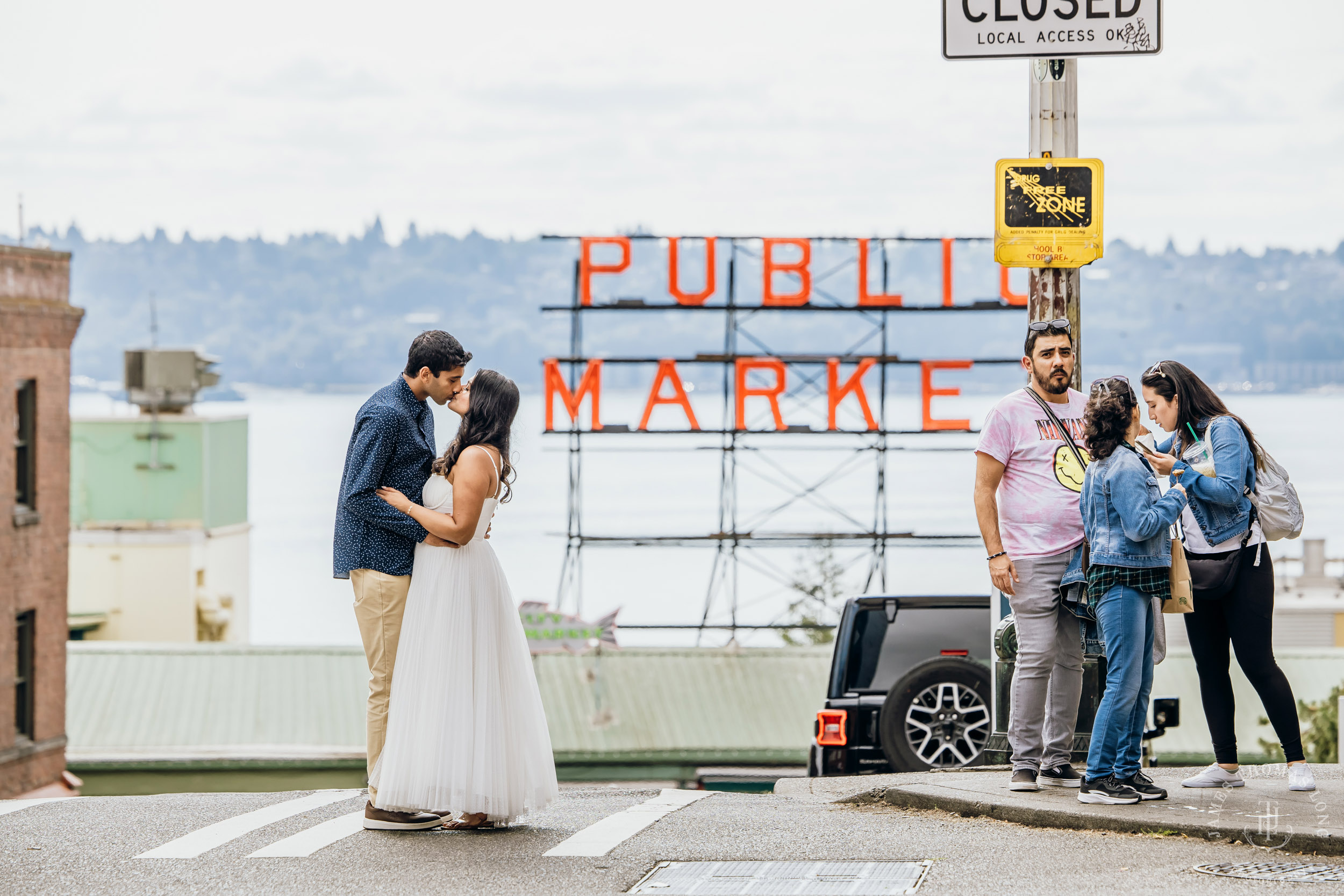Seattle and Mount Rainier engagement session by Seattle wedding photographer James Thomas Long Potography