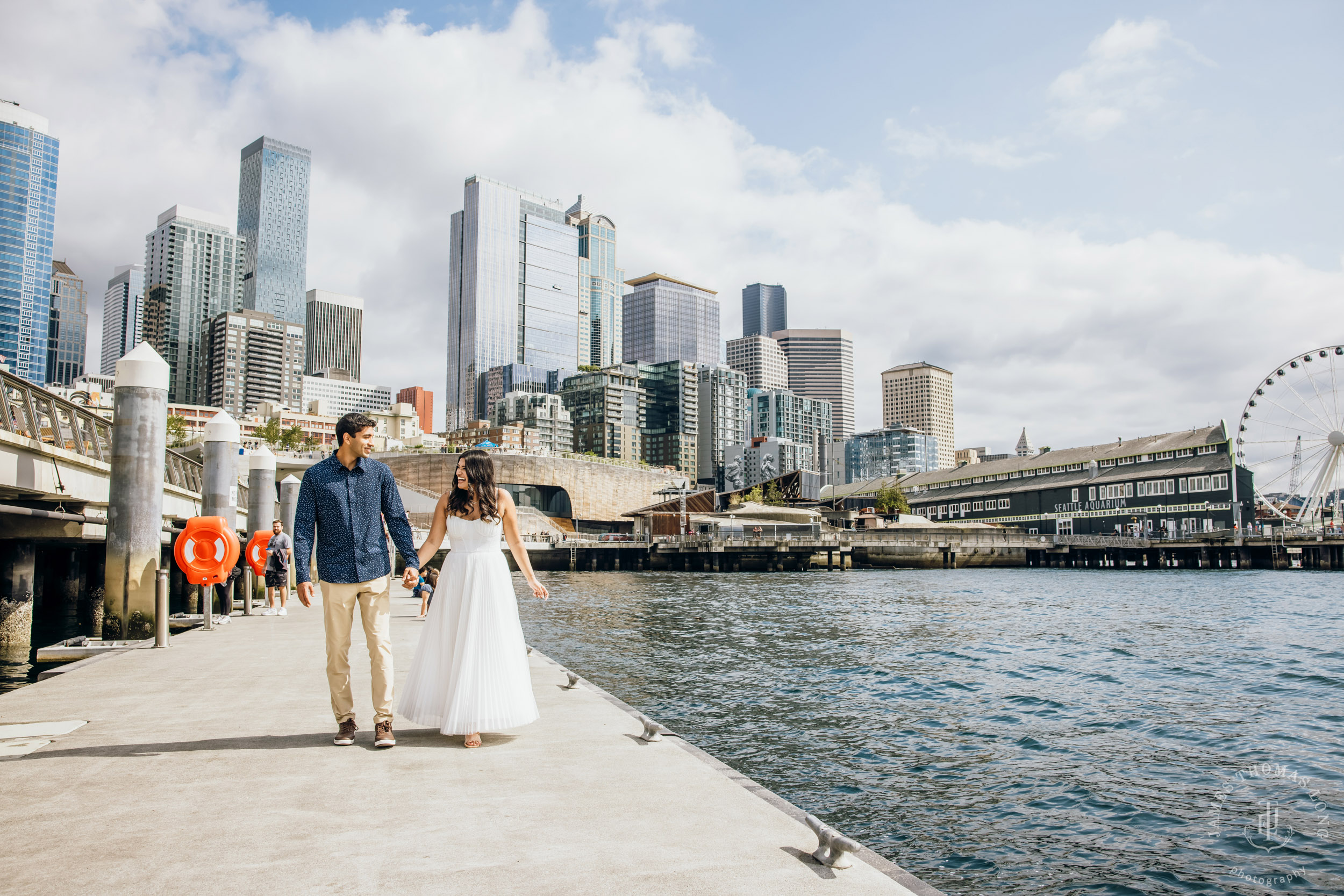 Seattle and Mount Rainier engagement session by Seattle wedding photographer James Thomas Long Potography